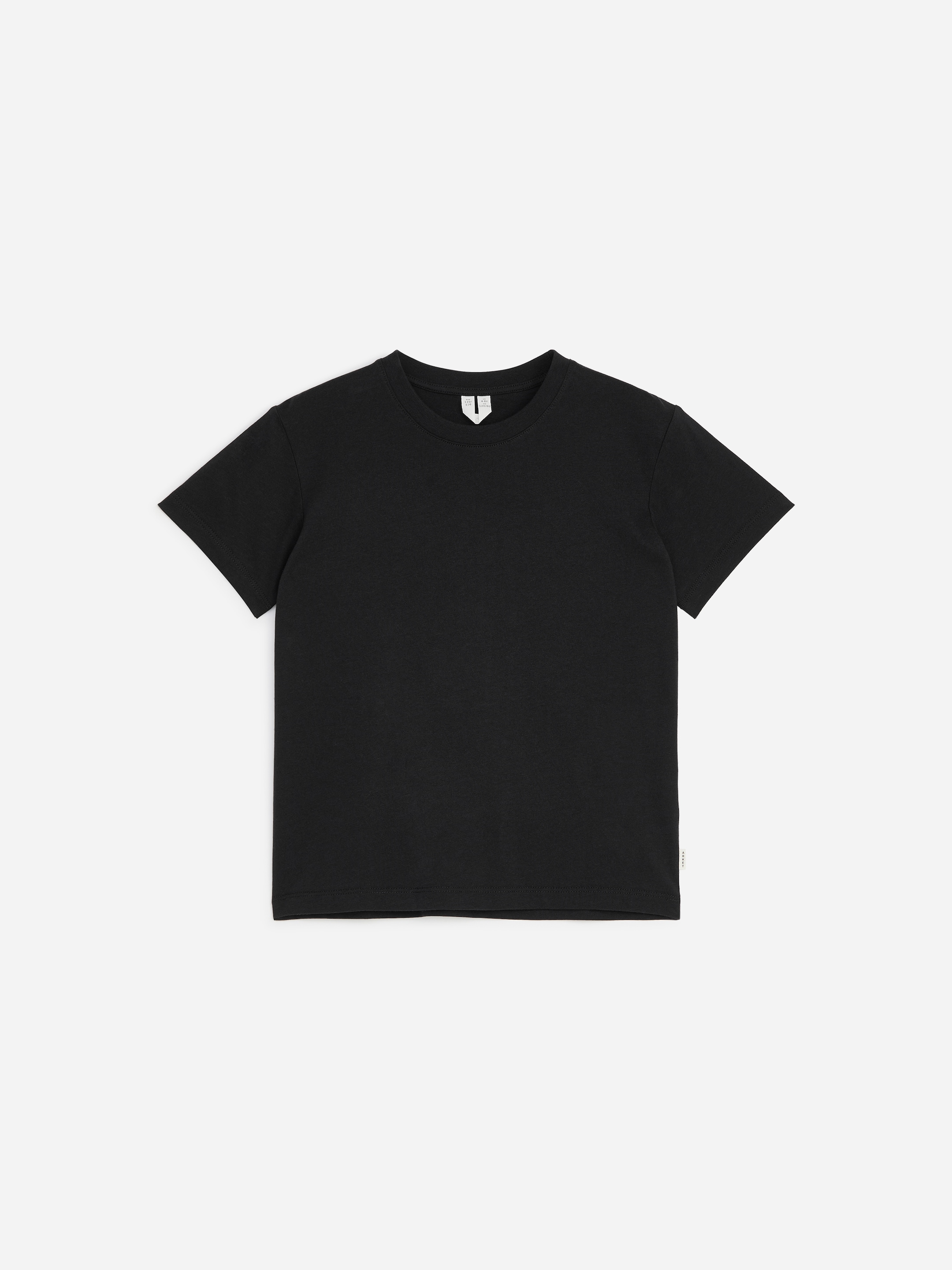 Crew-Neck T-Shirt-Black-19947