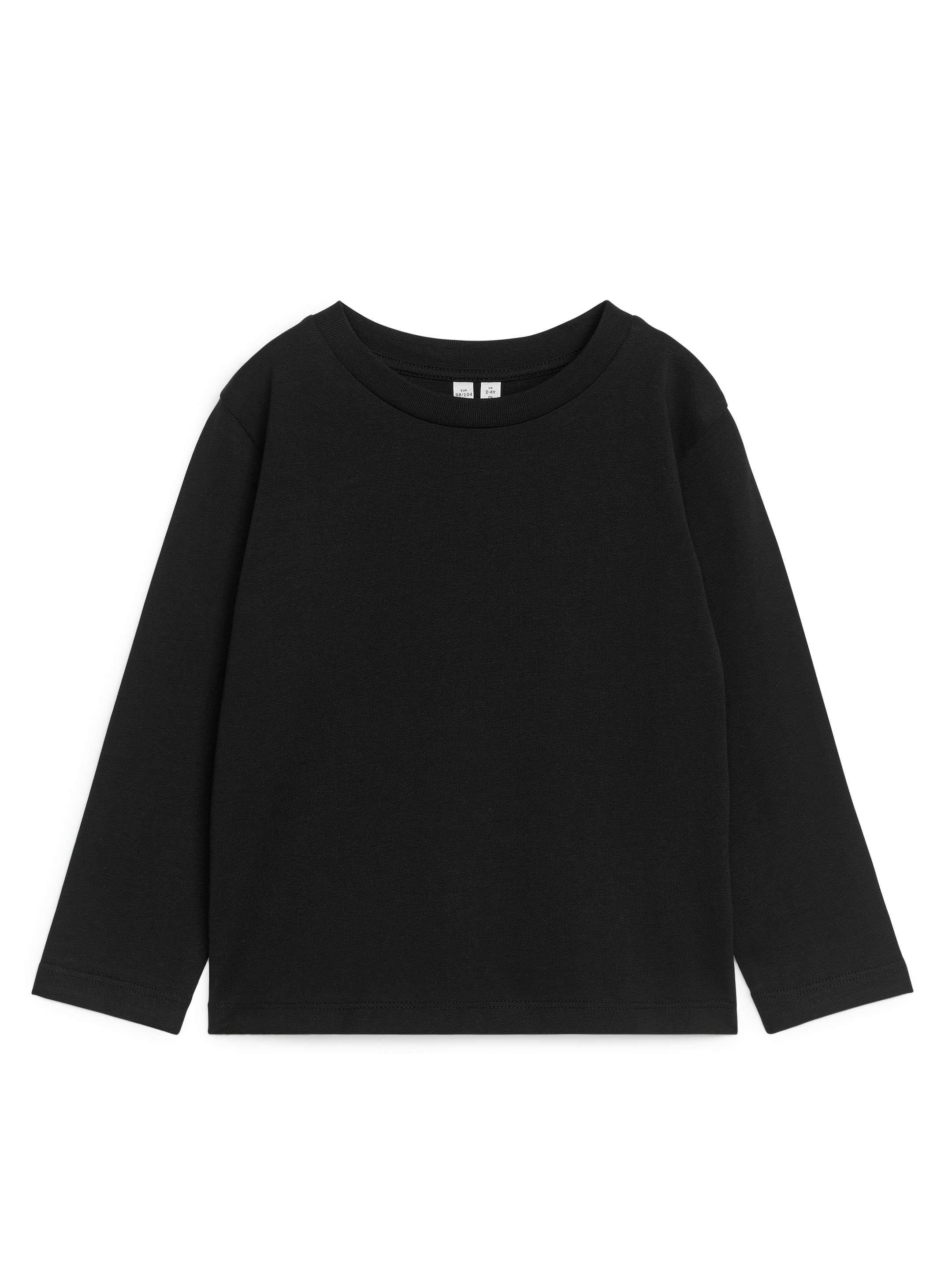 Långärmad t-shirt, 2-pack - Vit/Svart - Regular fit - Children - StillMedia/DescriptiveStillLife - 2