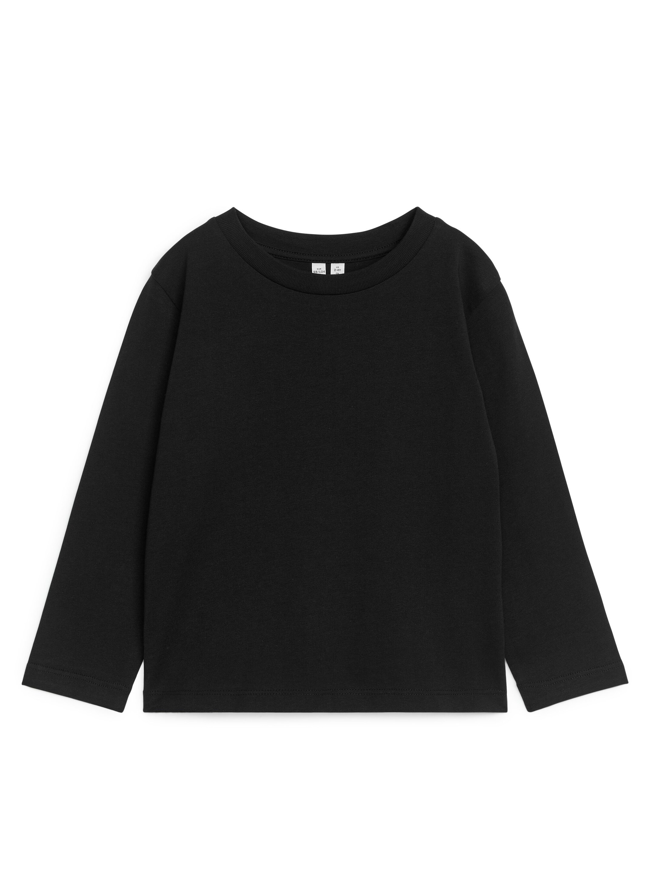 View larger image: Long Sleeve T-Shirt Set of 2 - White/Black - Kids | H&M GB 3