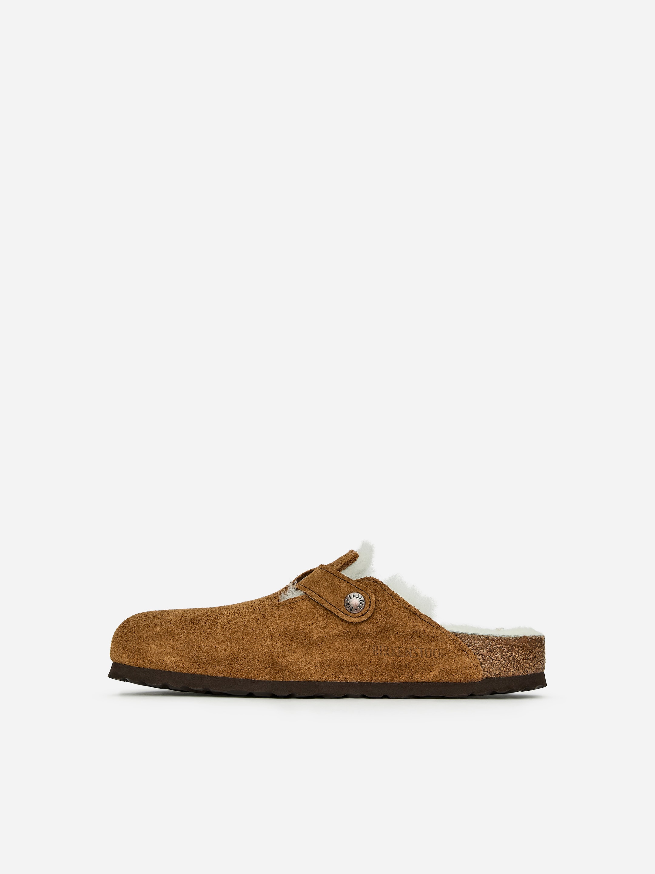 Birkenstock Boston Shearling sandaler - Brun - Women - StillMedia/DescriptiveStillLife - 3