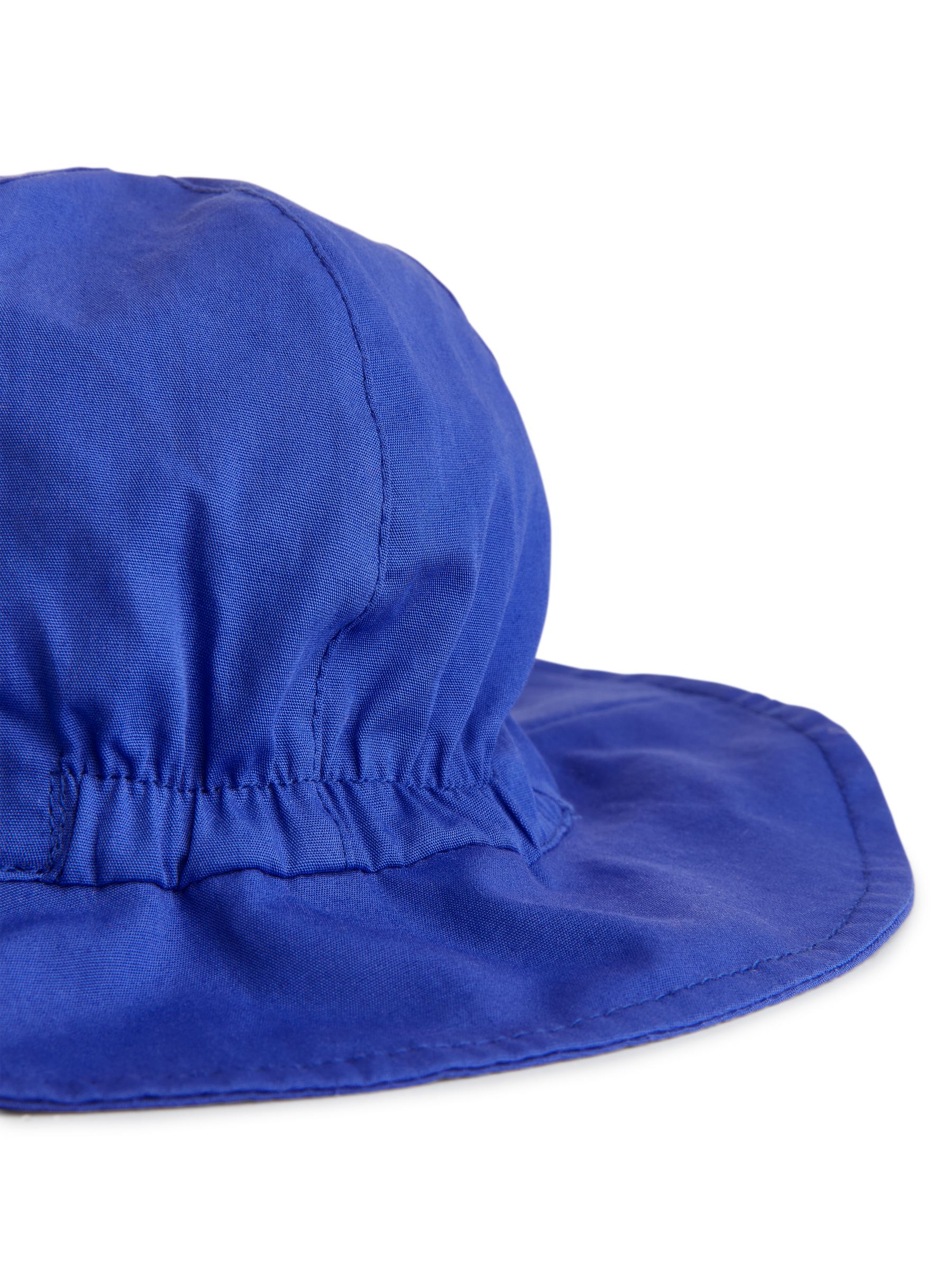 Poplin Sun Hat - Blue - Children - StillMedia/DescriptiveDetail - 1