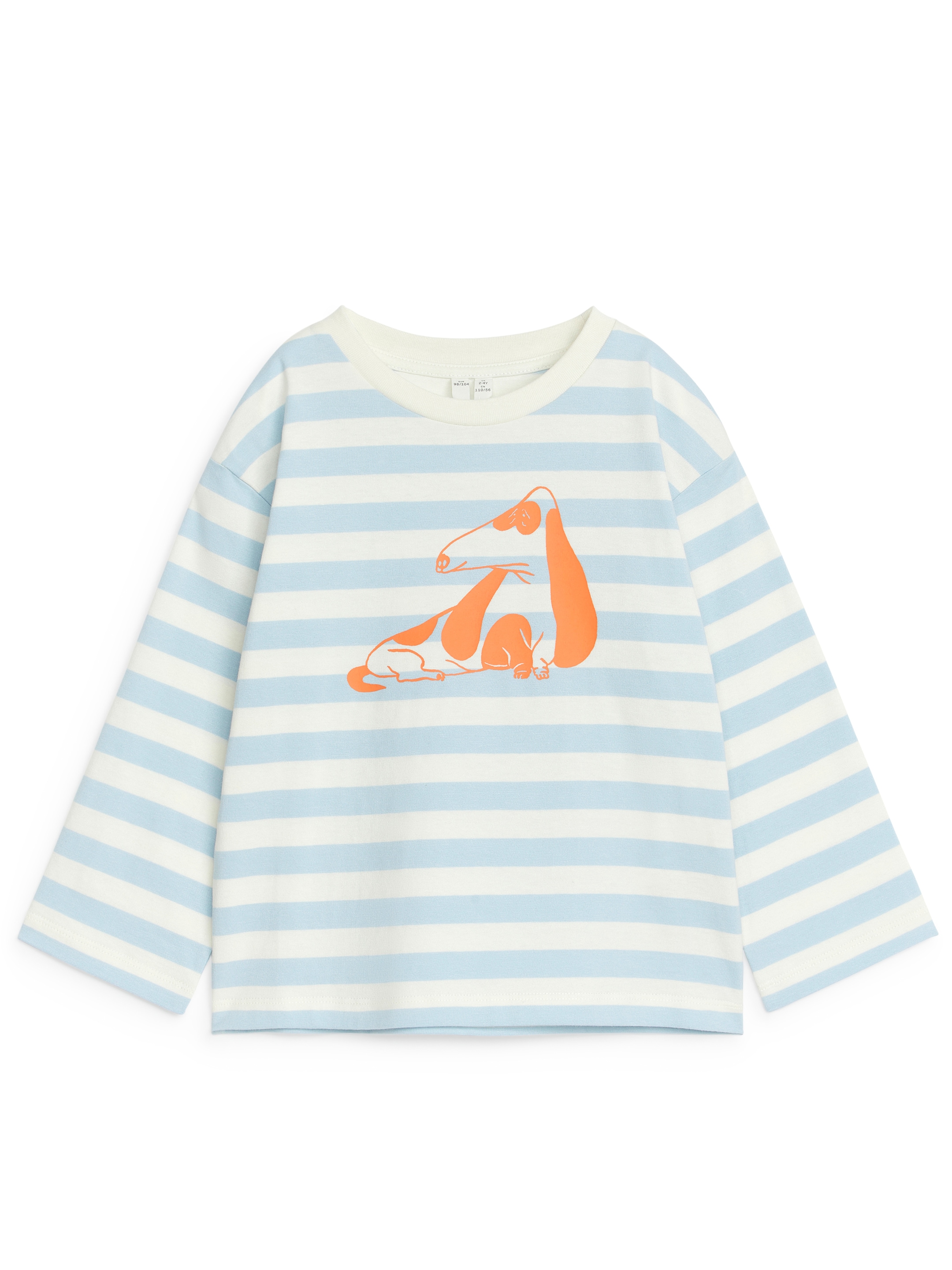 Långärmad t-shirt - Ljusblå/off-white - Regular fit - Children - StillMedia/DescriptiveStillLife - 3