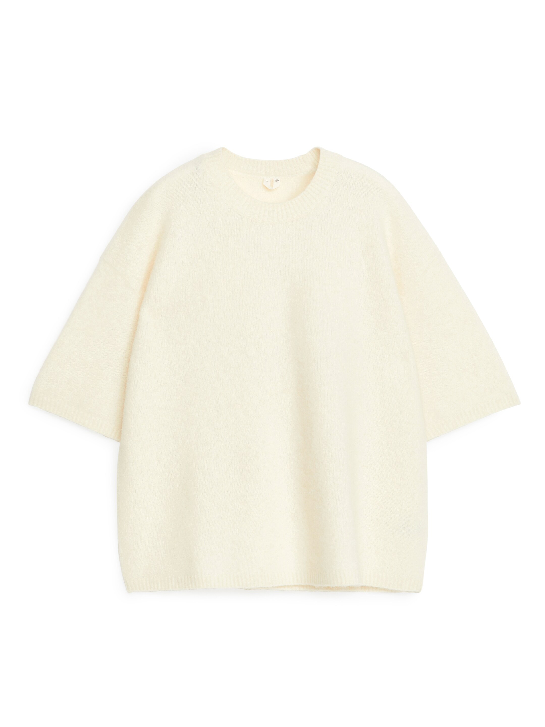Alpaca-Wool Blend Jumper - Off White - Loose fit - Women - StillMedia/DescriptiveStillLife - 1
