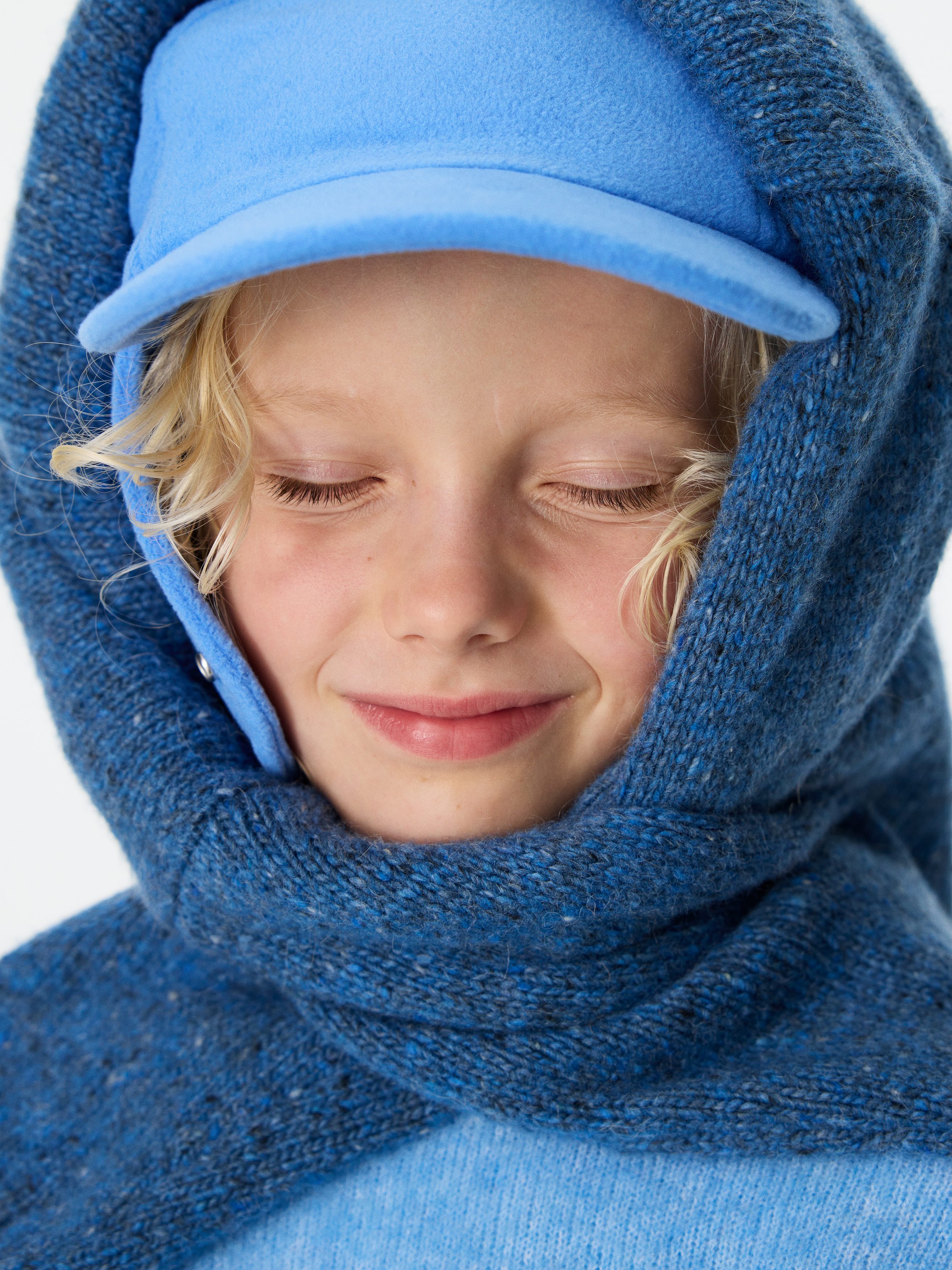 Pullover aus Noppenwollmischung - Blau - Regular Fit - Children - StillMedia/Environmental - 1