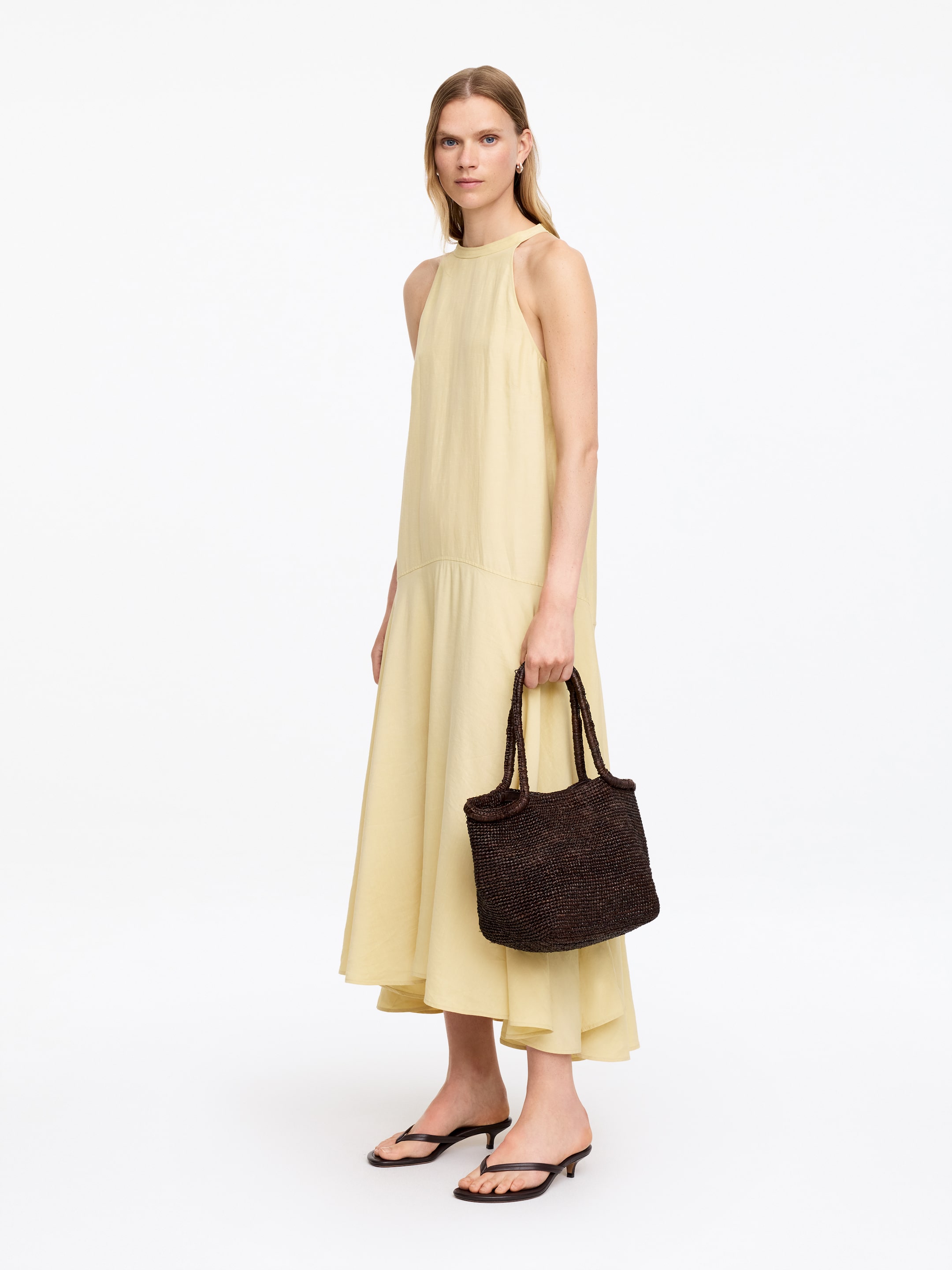 Raffia Medium Tote Bag - Brown - Women - StillMedia/Lookbook - 4