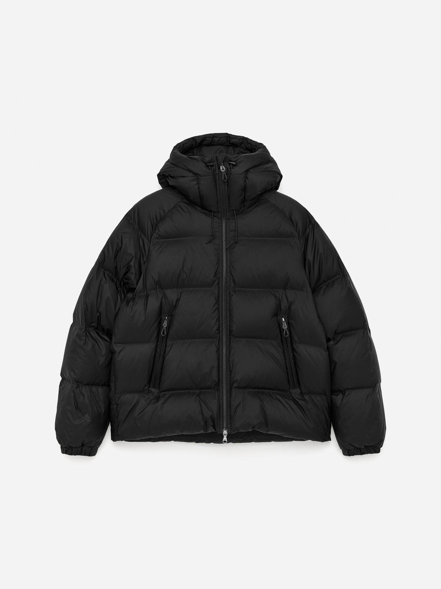 ARKET Men's  Upcycled Down Sporty Jacket Black,  size XS