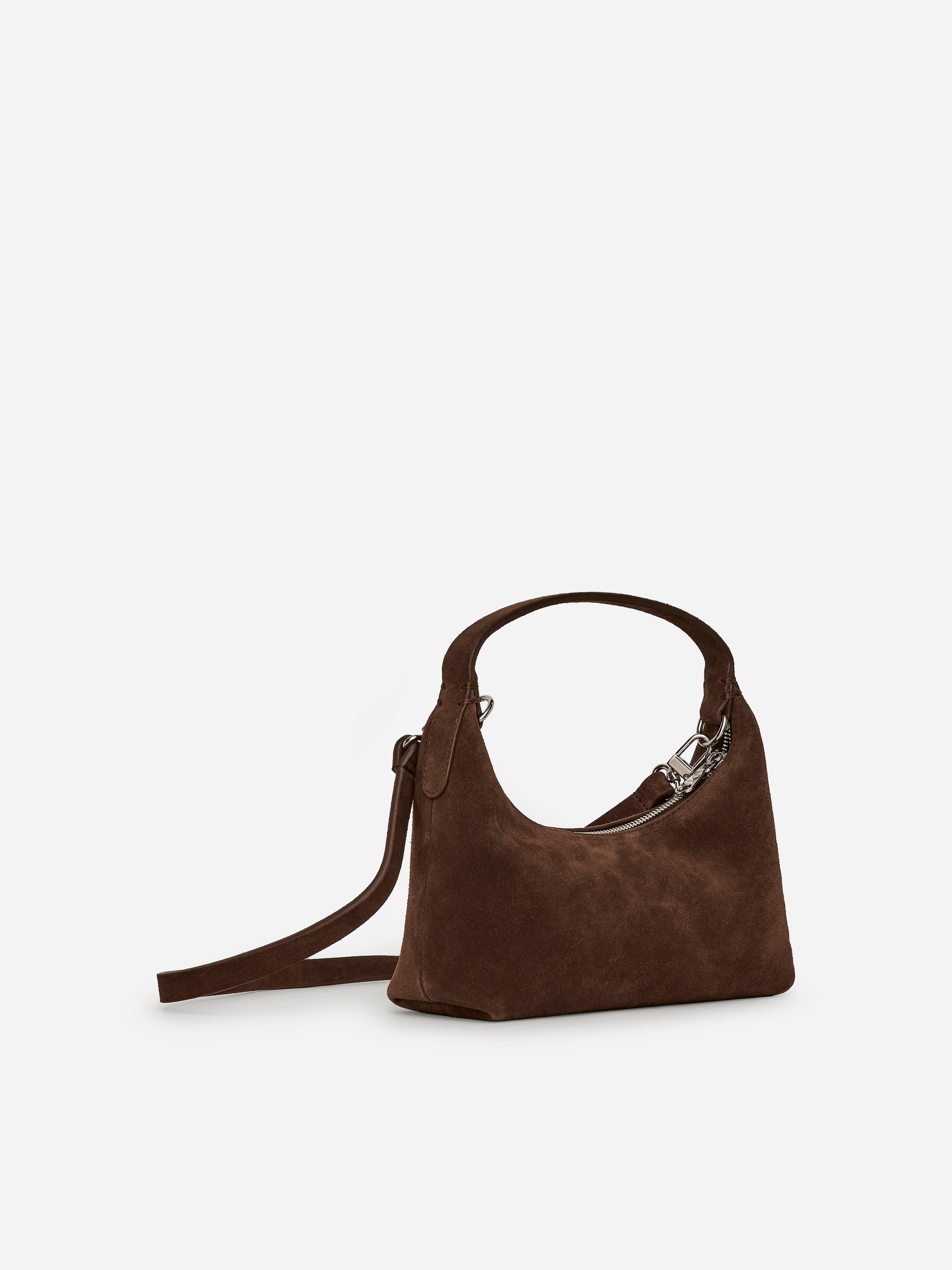 Petit sac en croûte de cuir suédé - Marron - Femme - StillMedia/DescriptiveStillLife - 2