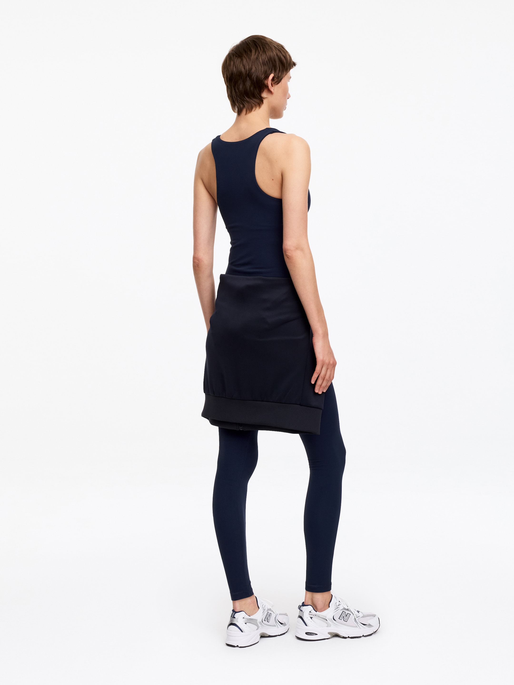 Soft Training Tank - Dark blue - Slim fit - Women - StillMedia/Lookbook - 3