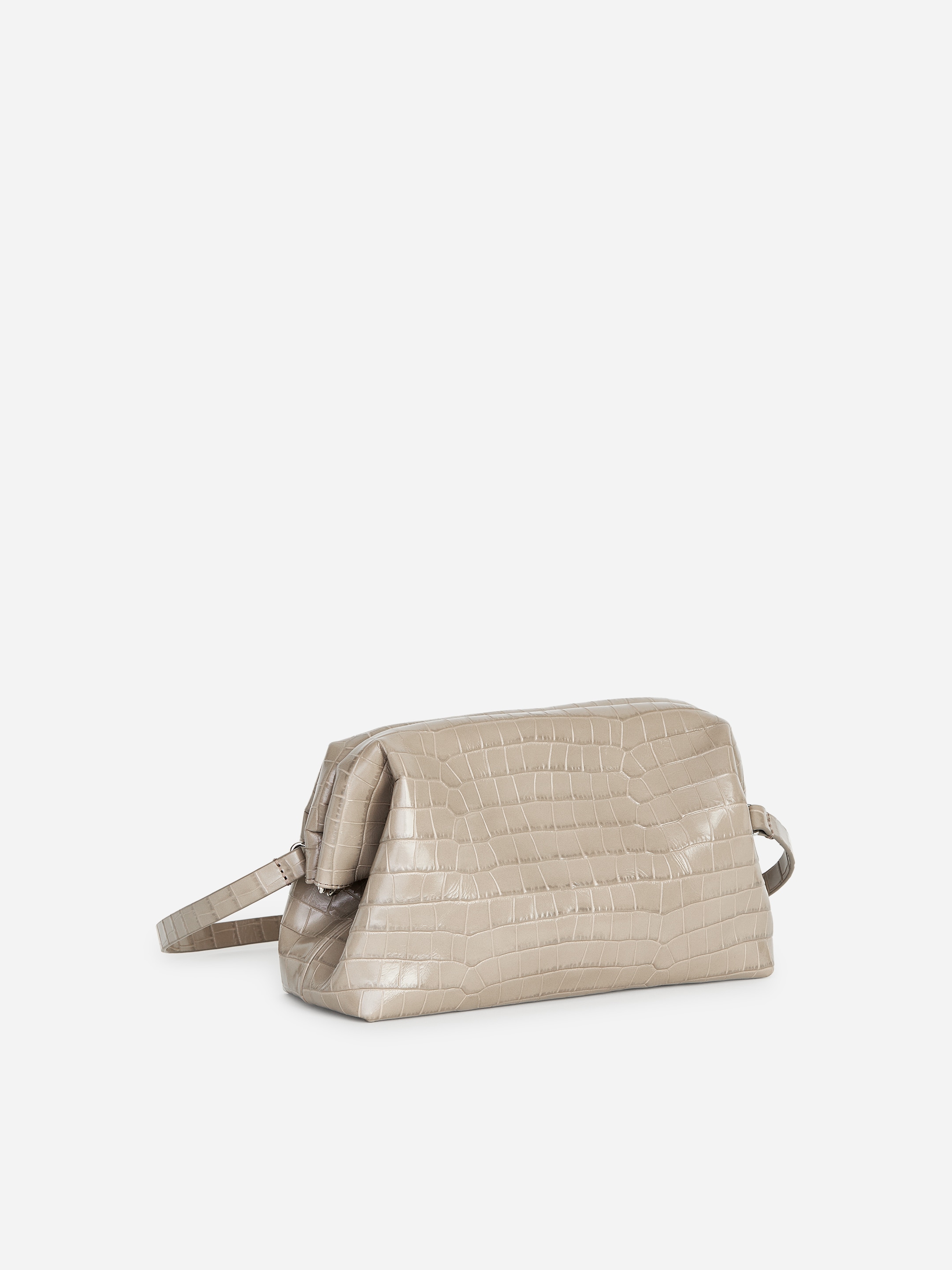 Clutch in pelle con motivo coccodrillo in rilievo - Talpa - women - StillMedia/DescriptiveStillLife - 2