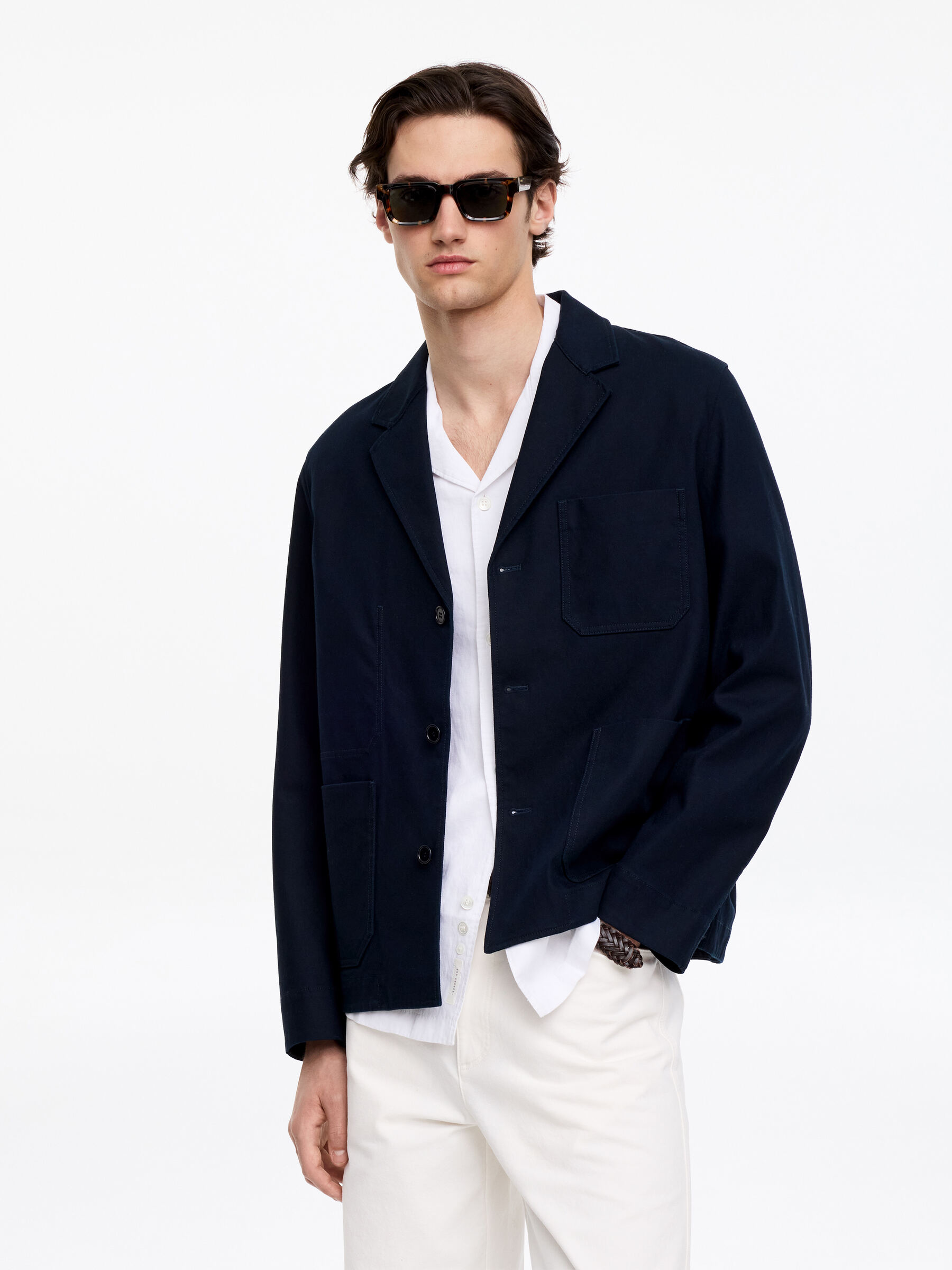 Okulary przeciwsłoneczne Victor marki KOMONO - Brązowy - Men - StillMedia/Lookbook - 4