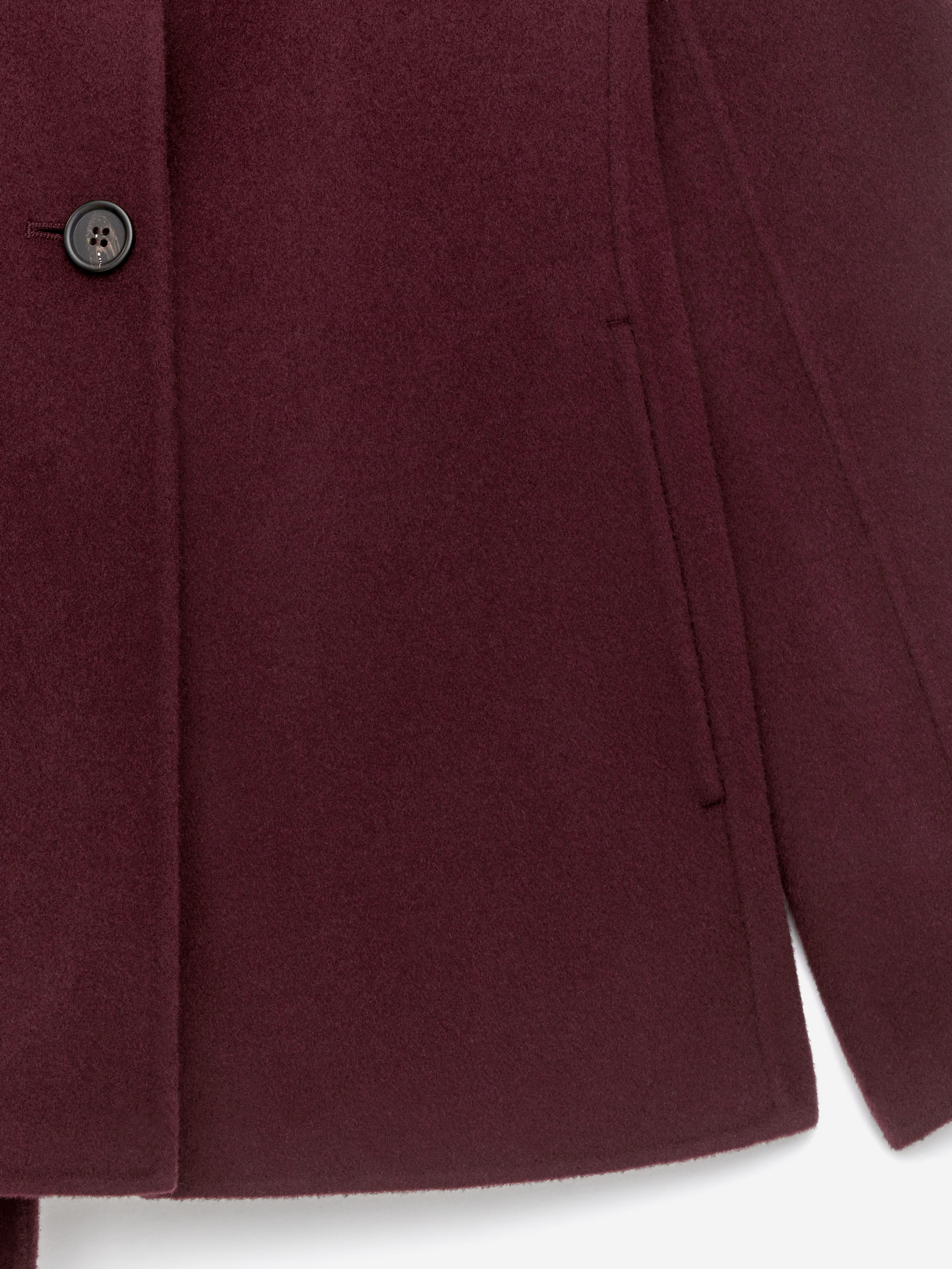 Doublé Wool-Blend Blazer - Burgundy - Slim fit - Women - StillMedia/DescriptiveDetail - 2