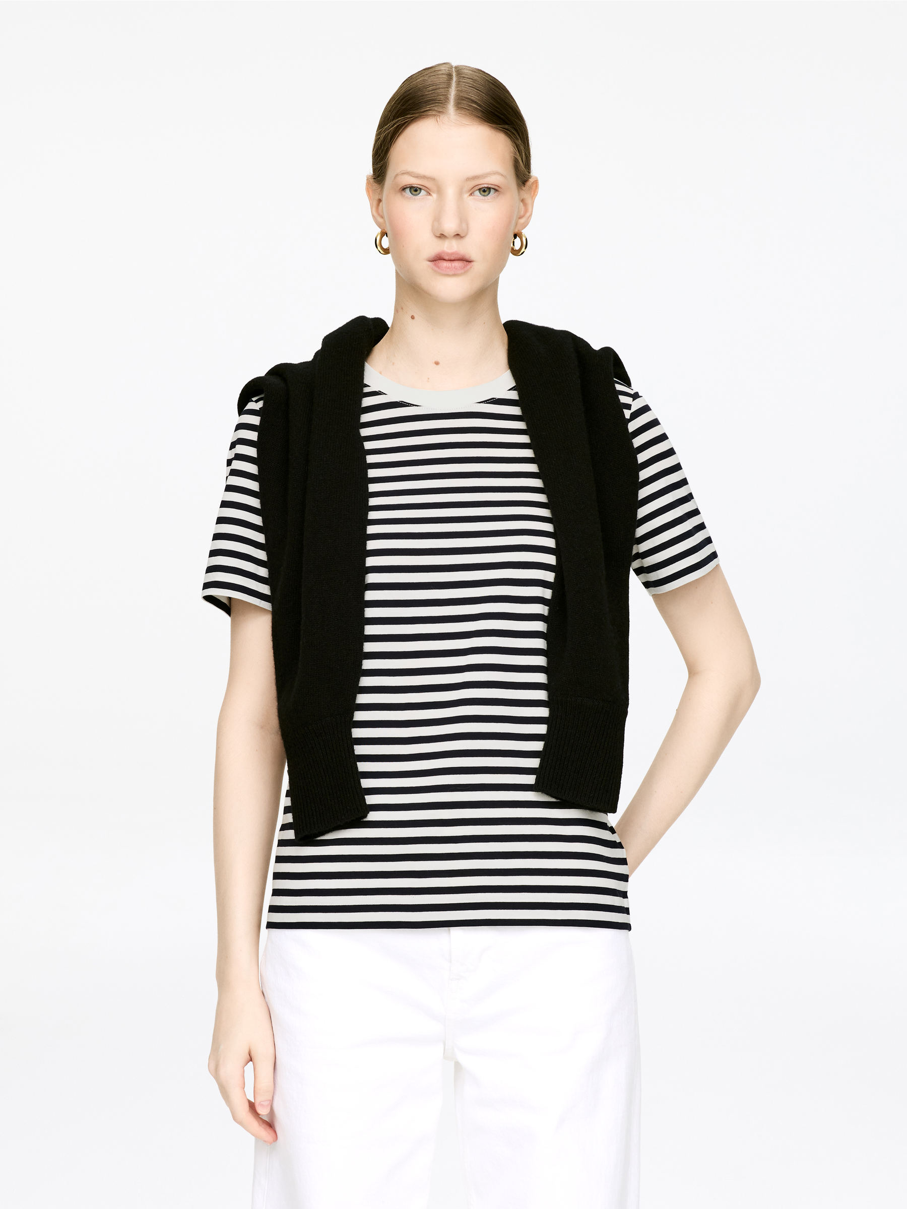 LILY Signature T-Shirt-#F4F3E9-15100