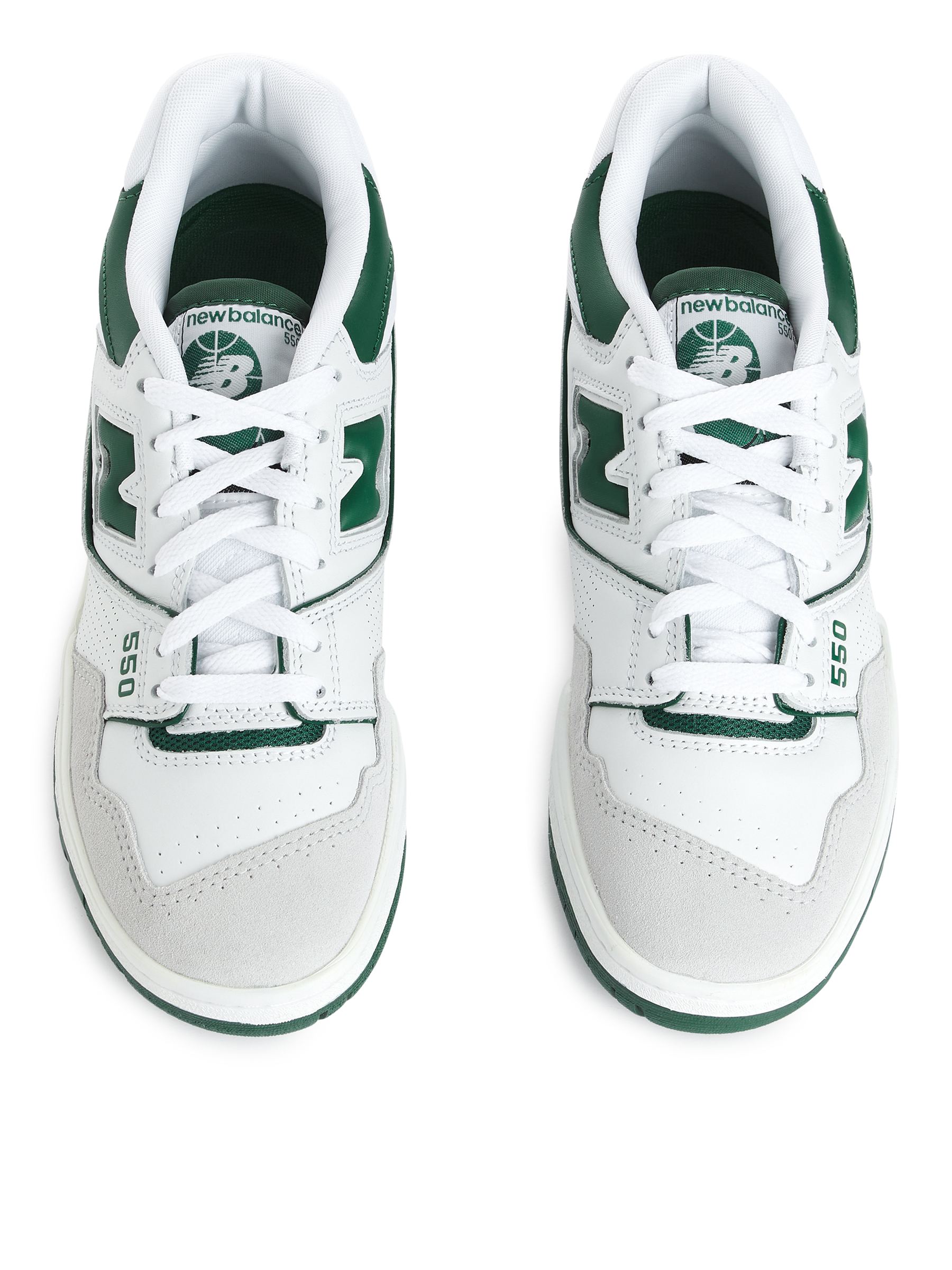 Sneakers New Balance 550 - Bianco/Verde - Women - StillMedia/DescriptiveStillLife - 5