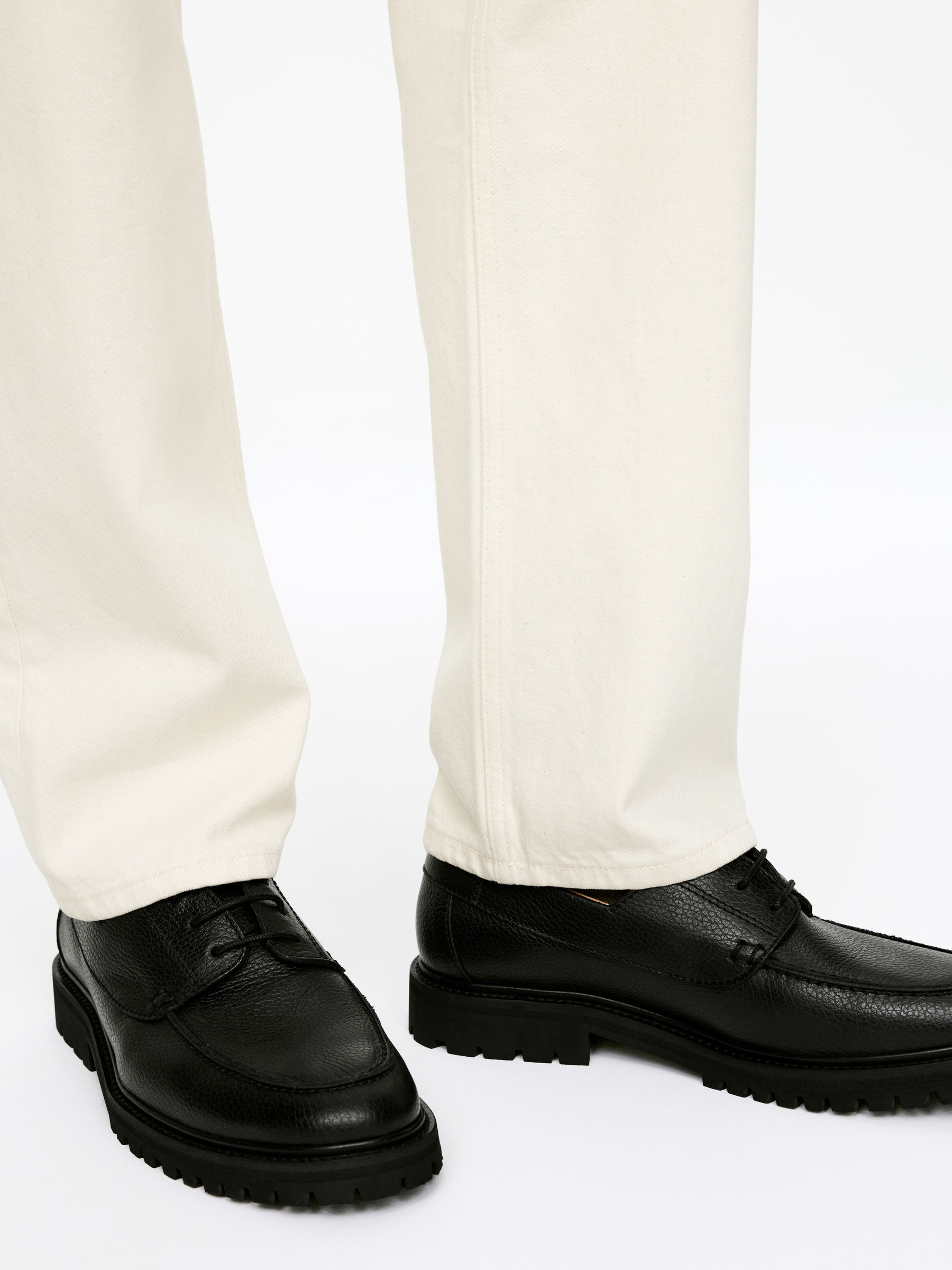 Chaussures bateau en cuir - Noir - Homme - StillMedia/Lookbook - 9