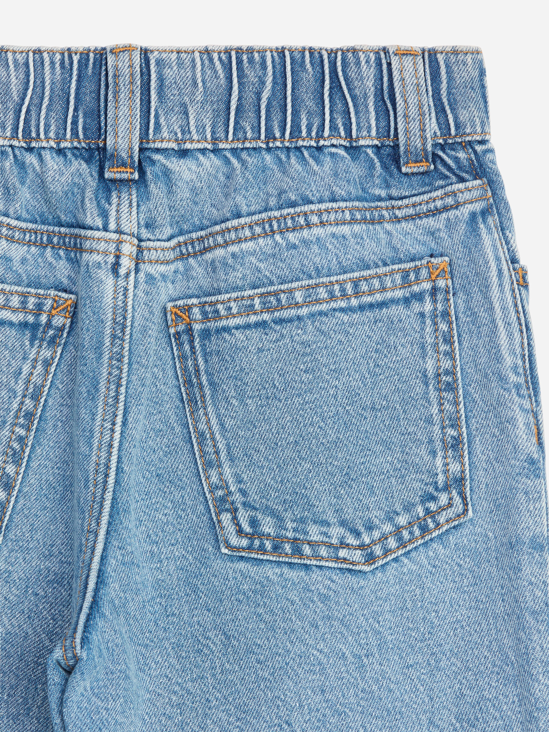 Relaxed Denim Shorts - Blue - Relaxed fit - Children - StillMedia/DescriptiveDetail - 3