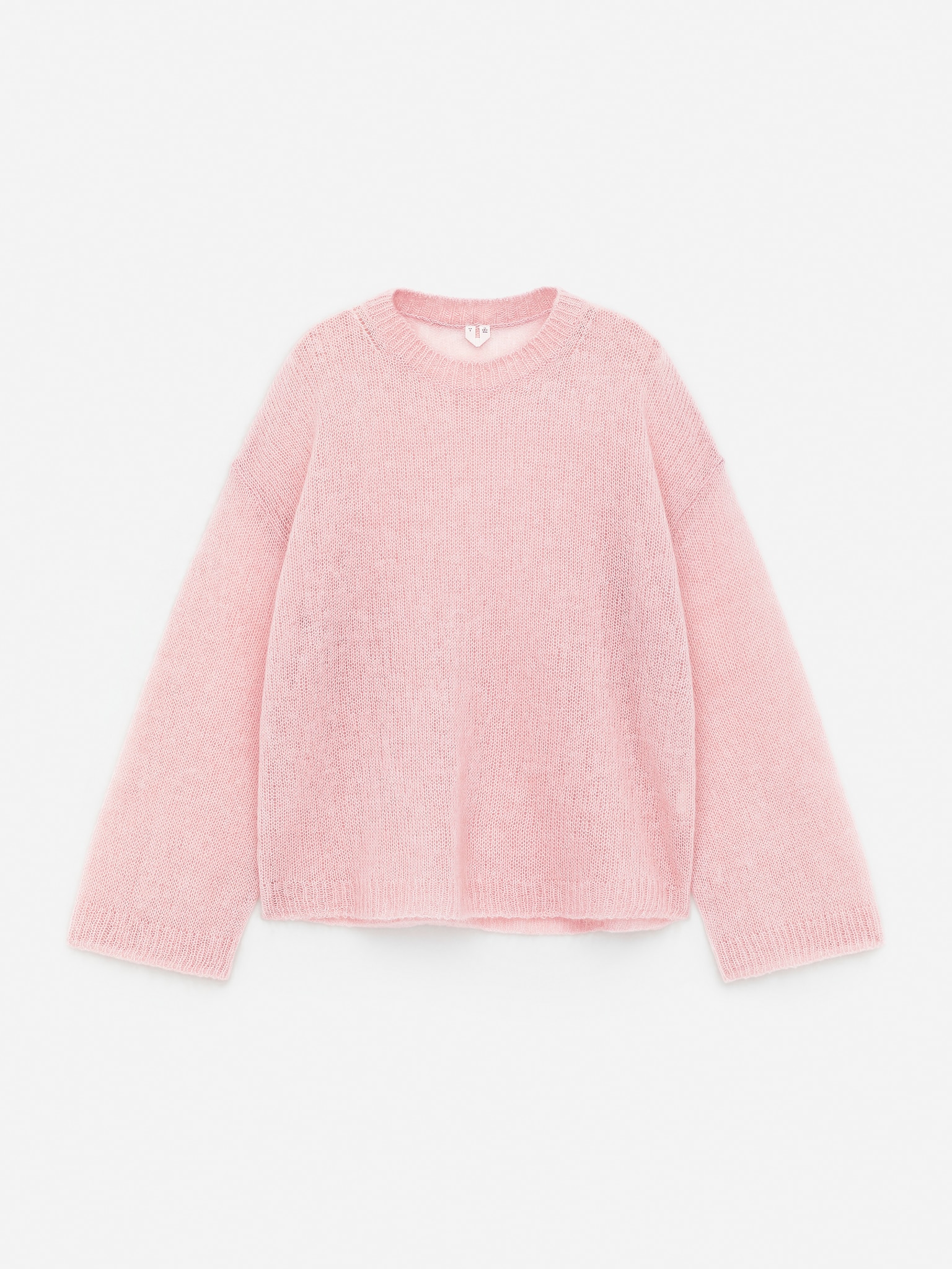 Pullover aus Wolle und Mohair - Rosa - 2