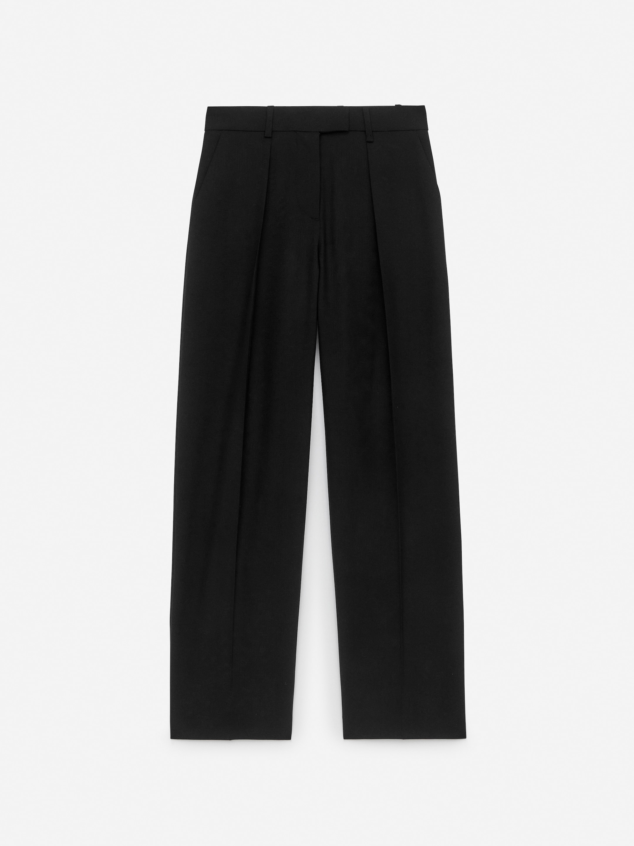 Elegante Hose mit hohem Bund-#272628-14022