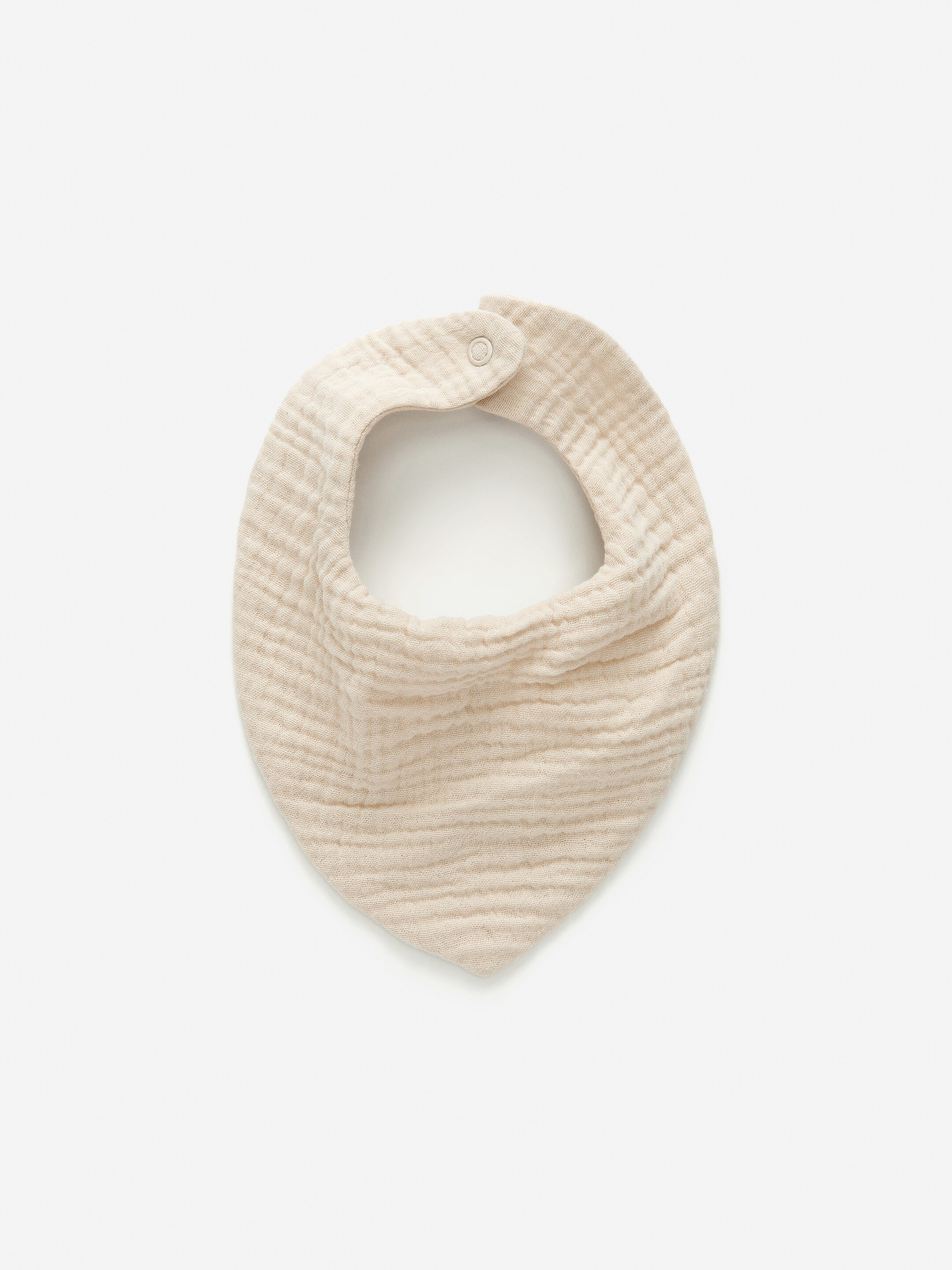 Grösseres Bild ansehen: Lätzchen mit Print, 2 Stück - Haferbraun/Knallblau - KINDER | H&M CH 3