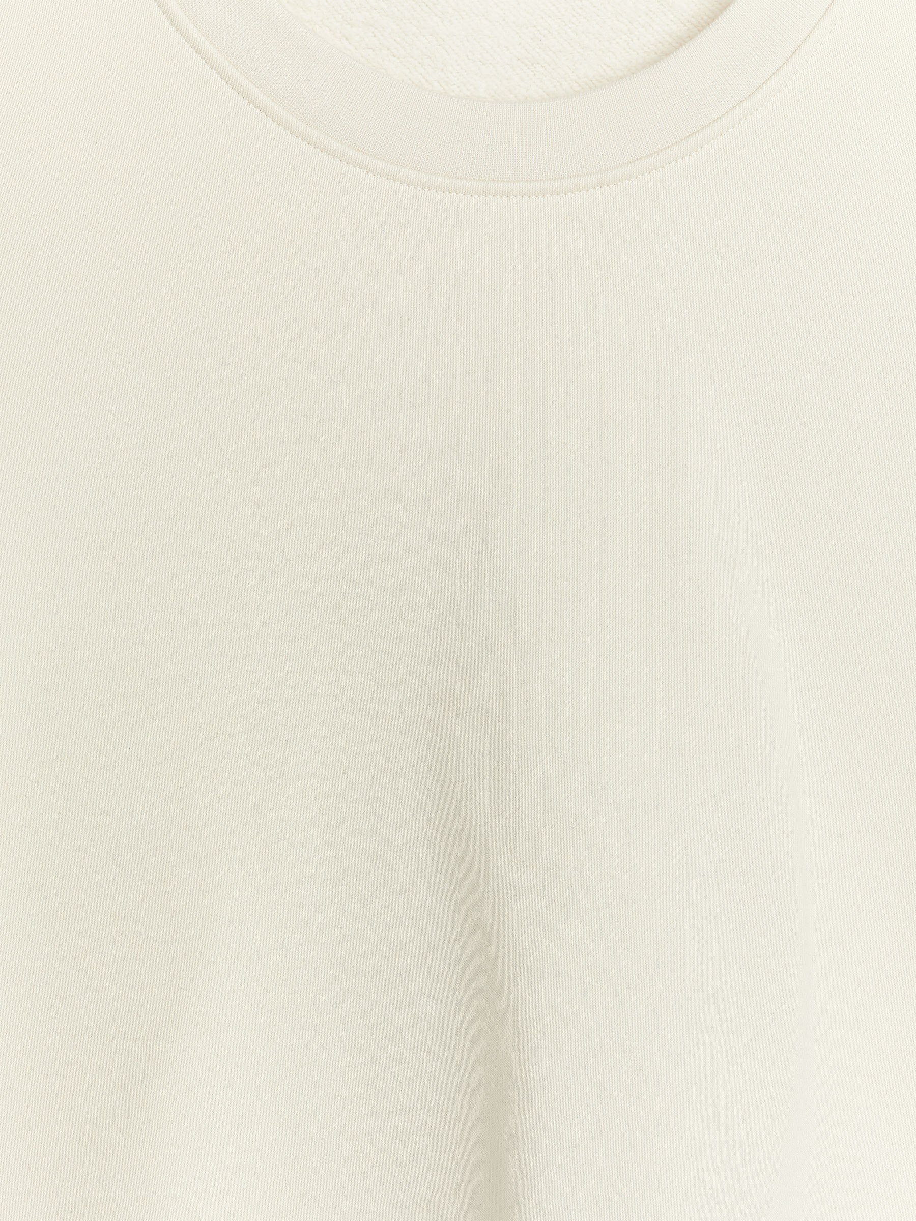 Lockeres Sweatshirt aus Frottee - Cremeweiß - Relaxed Fit - Herren - StillMedia/DescriptiveDetail - 2