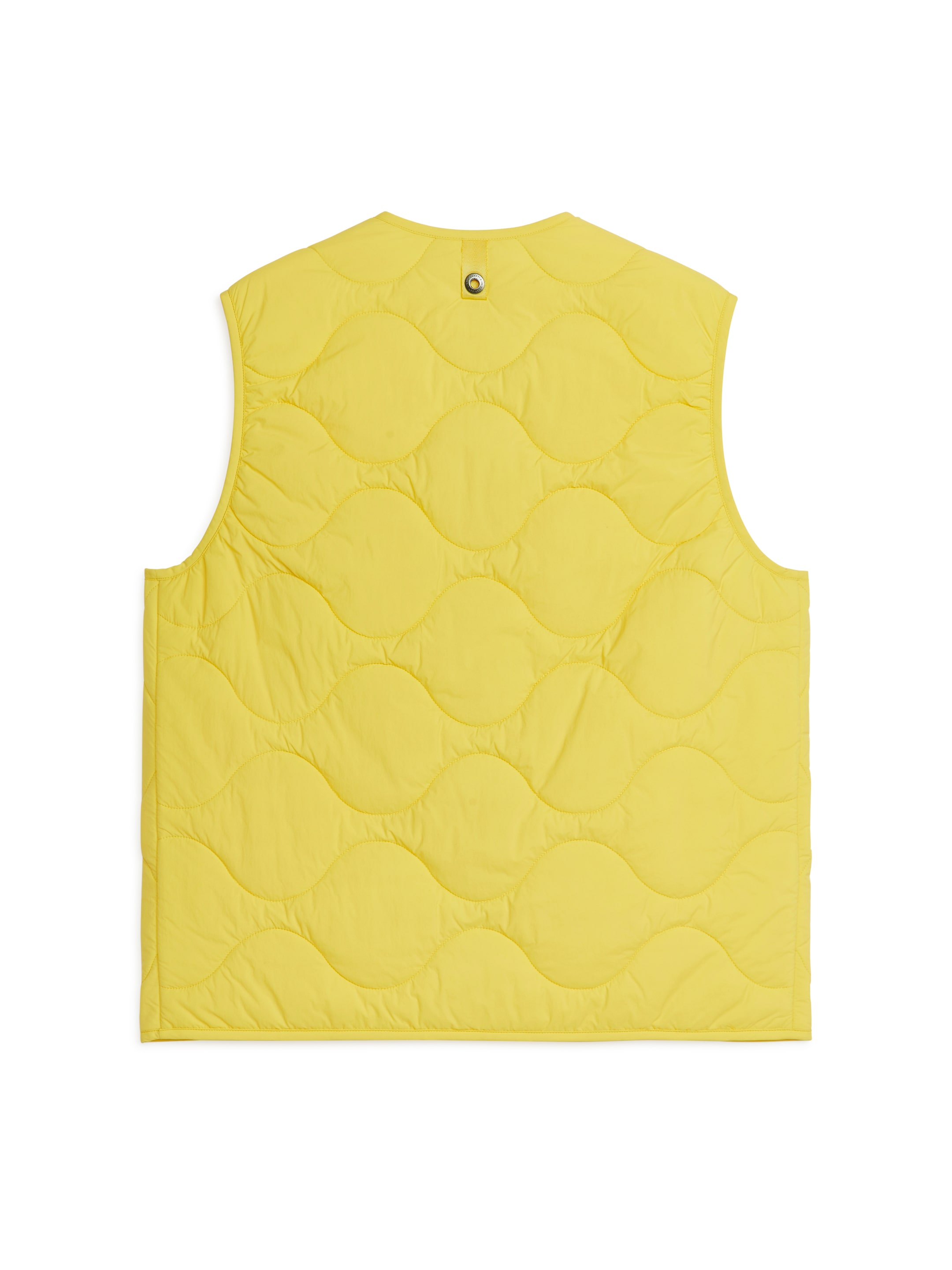 Visa större bild: Quiltad 2-in-1-väst - Gul - HERR | H&M SE 2