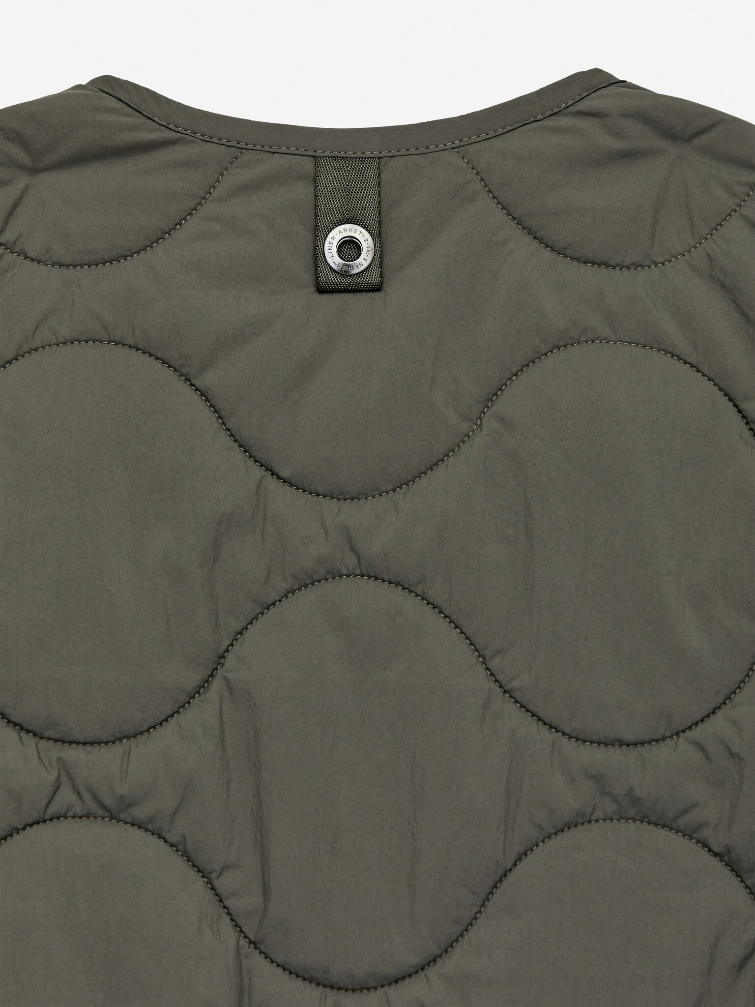 Veste matelassée sans manches 2-en-1 - Vert/Rouille/Vert kaki/Bleu foncé/Noir/Rouge brun - 3