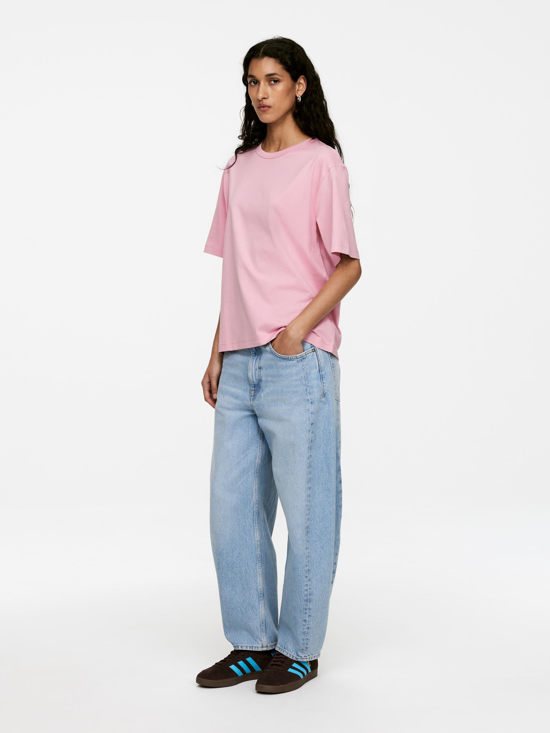 Midweight T-Shirt - Pink - Regular fit - Women - StillMedia/Lookbook - 6