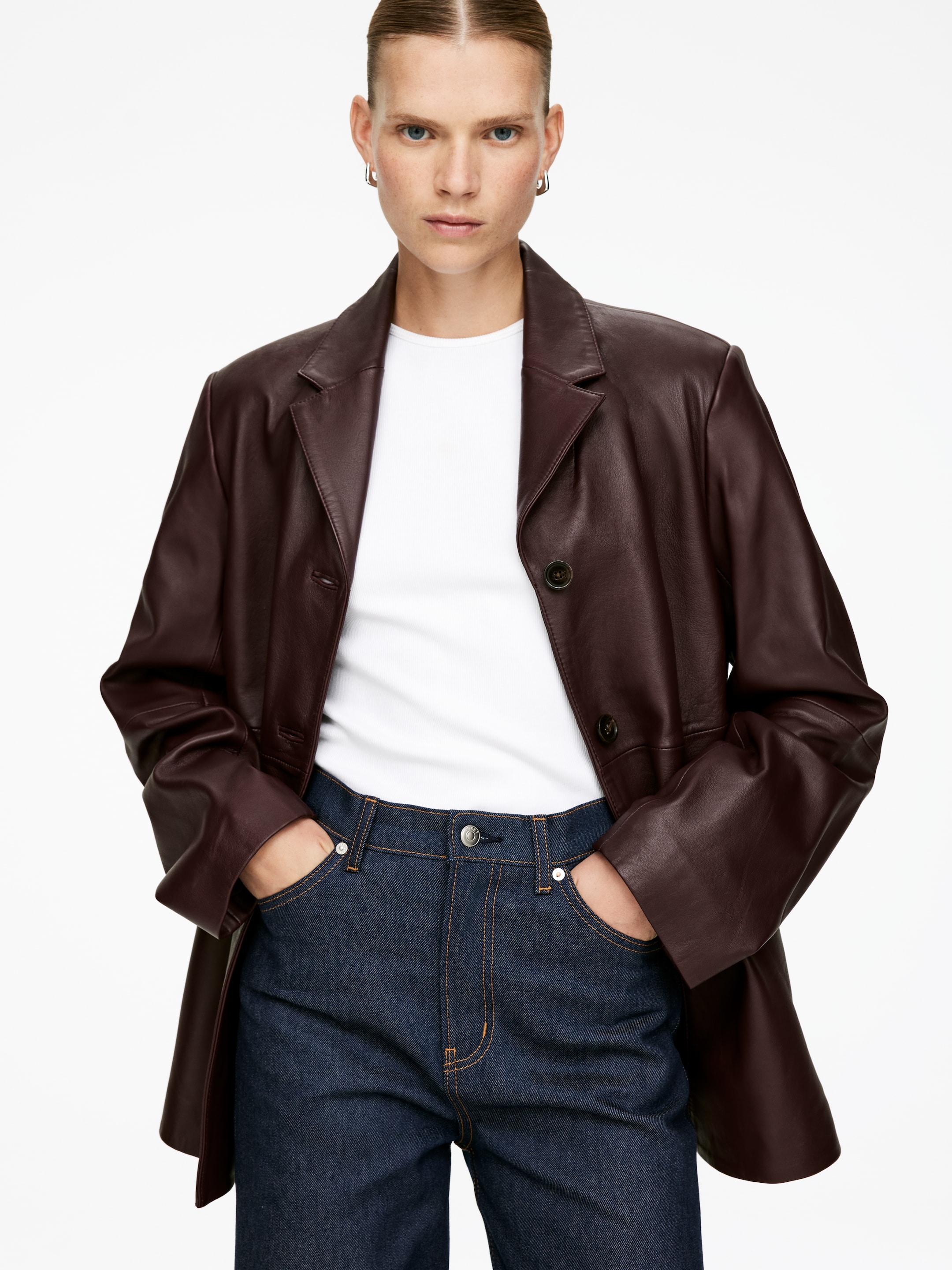 Ingrandisci l'immagine: LUPINE Flared Jeans - Dark Blue - DONNA | H&M CH 3