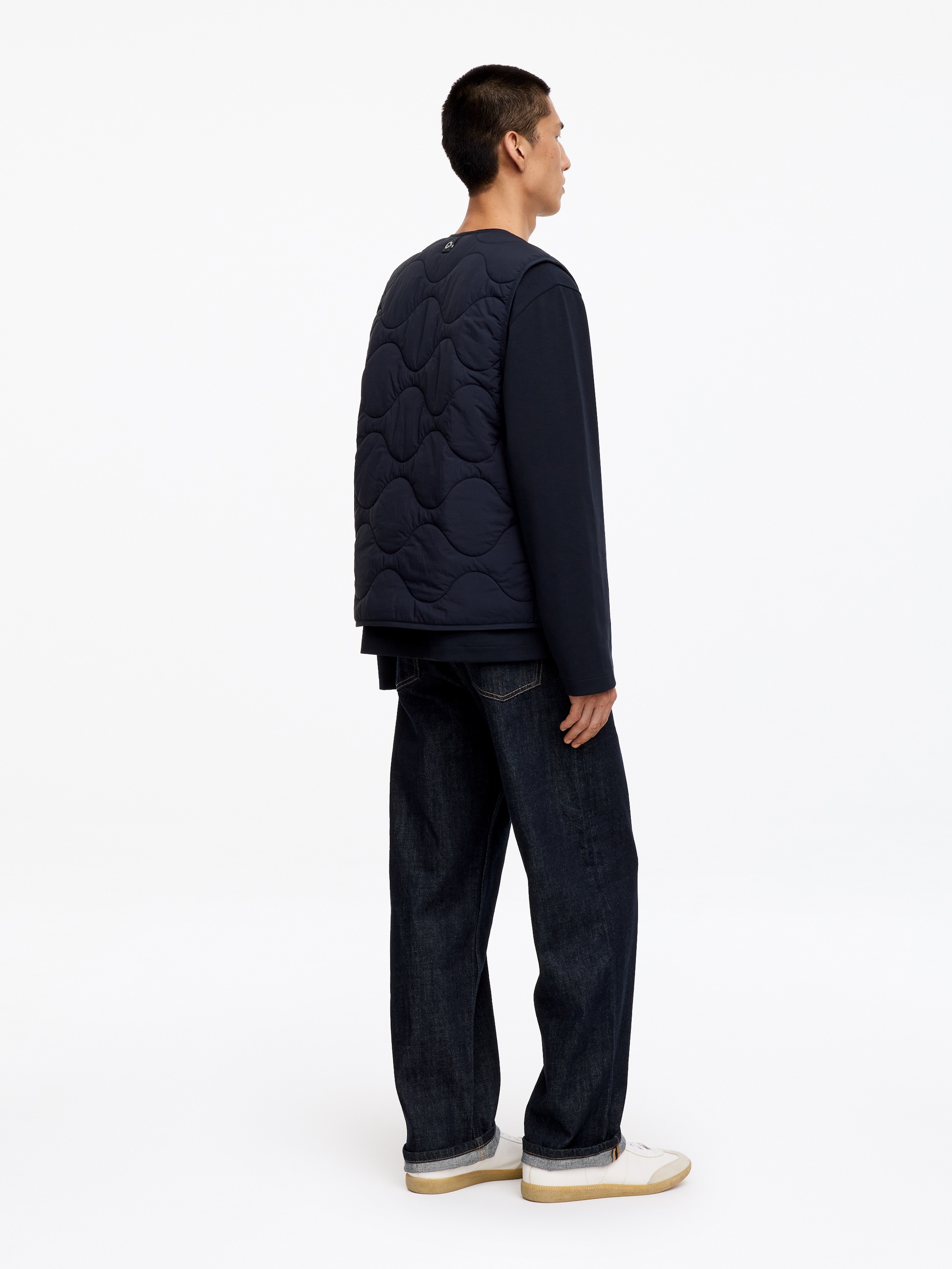 Gilet con imbottitura trapuntata 2-in-1 - Blu scuro - Regular fit - men - StillMedia/Lookbook - 2