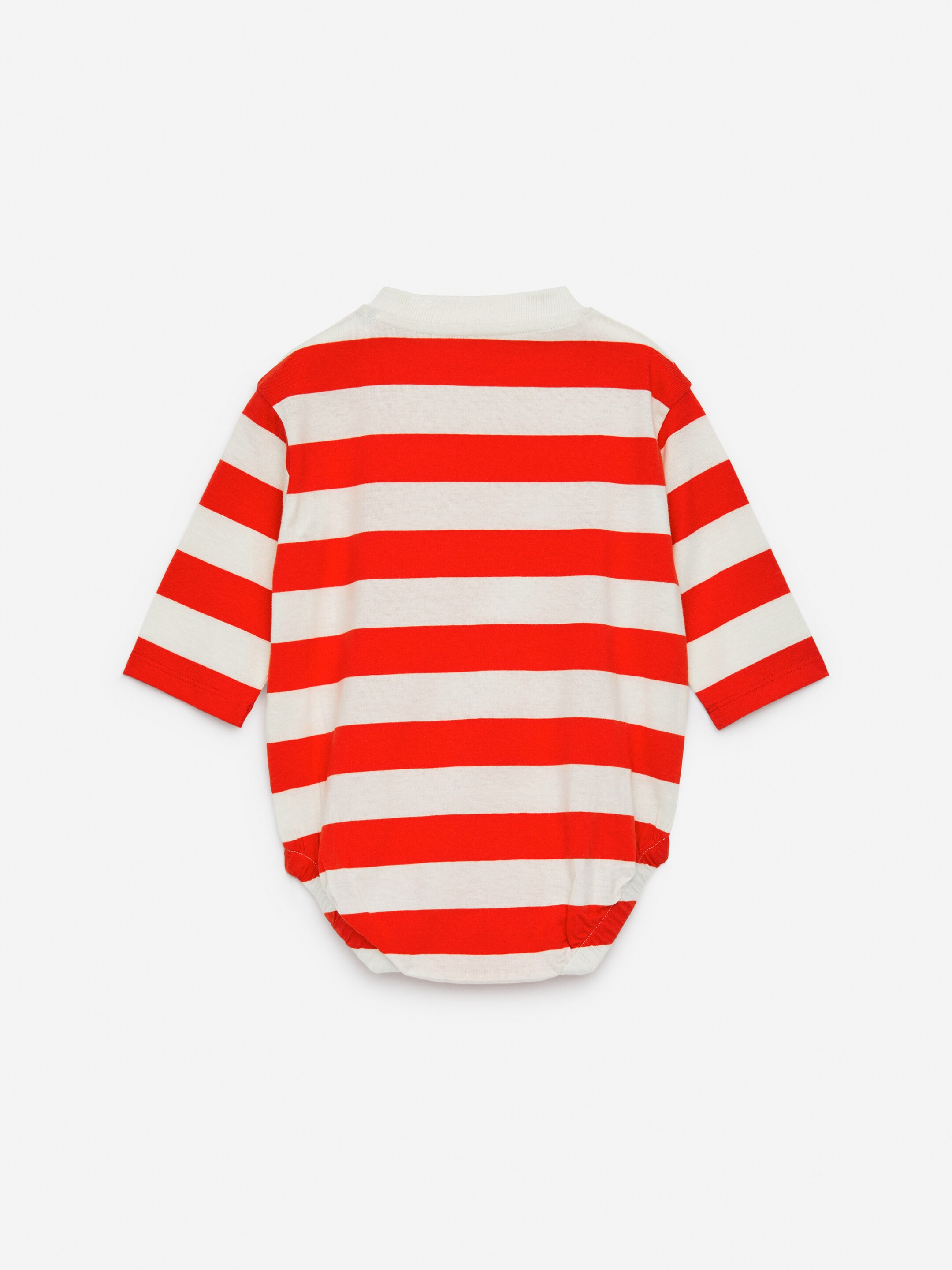 Agrandir l'image: Body à manches longues - Rouge/Écru - ENFANT | H&M FR 2