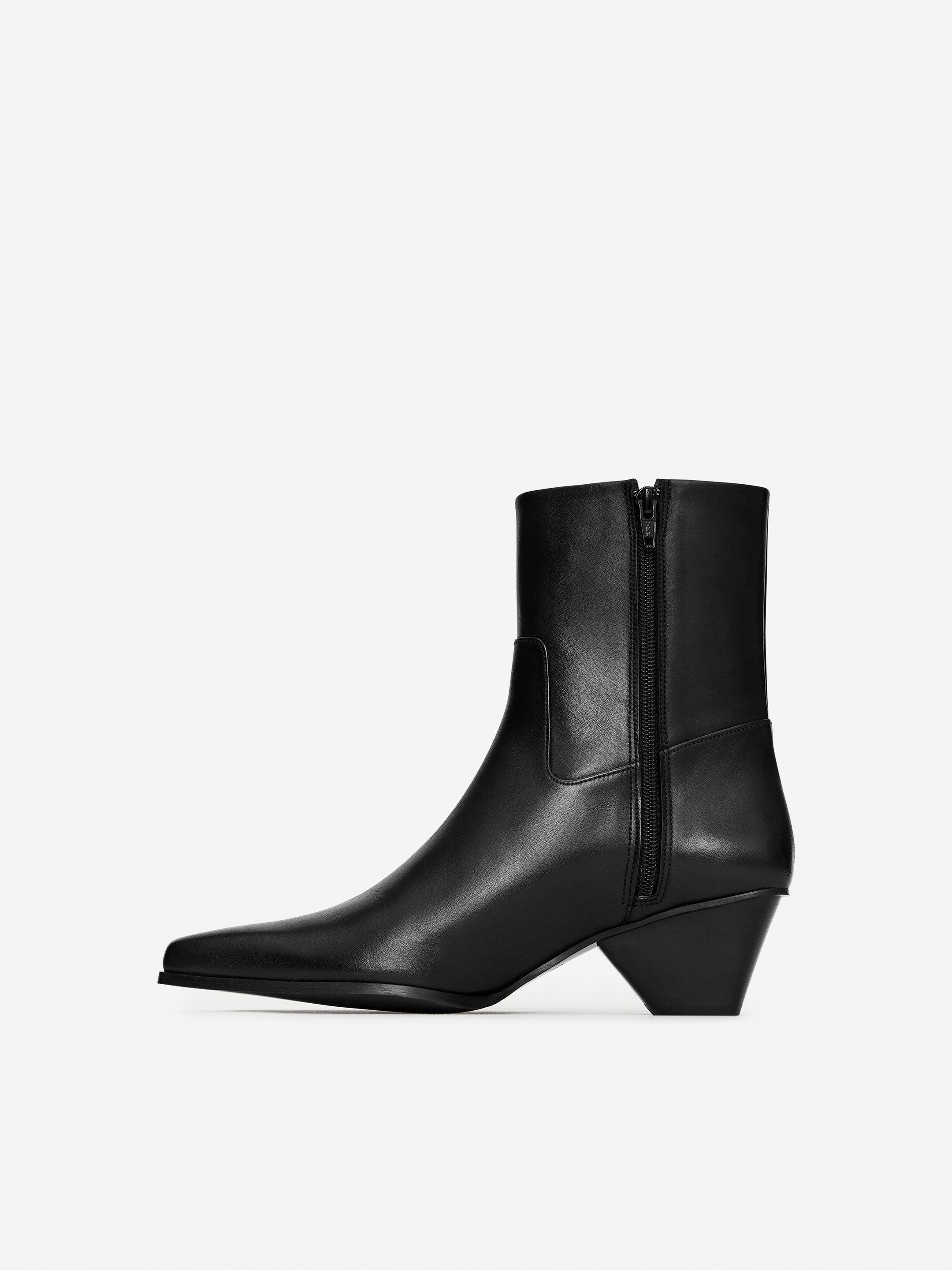 View larger image: Cowboy Leather Boots - Black - Ladies | H&M GB 3