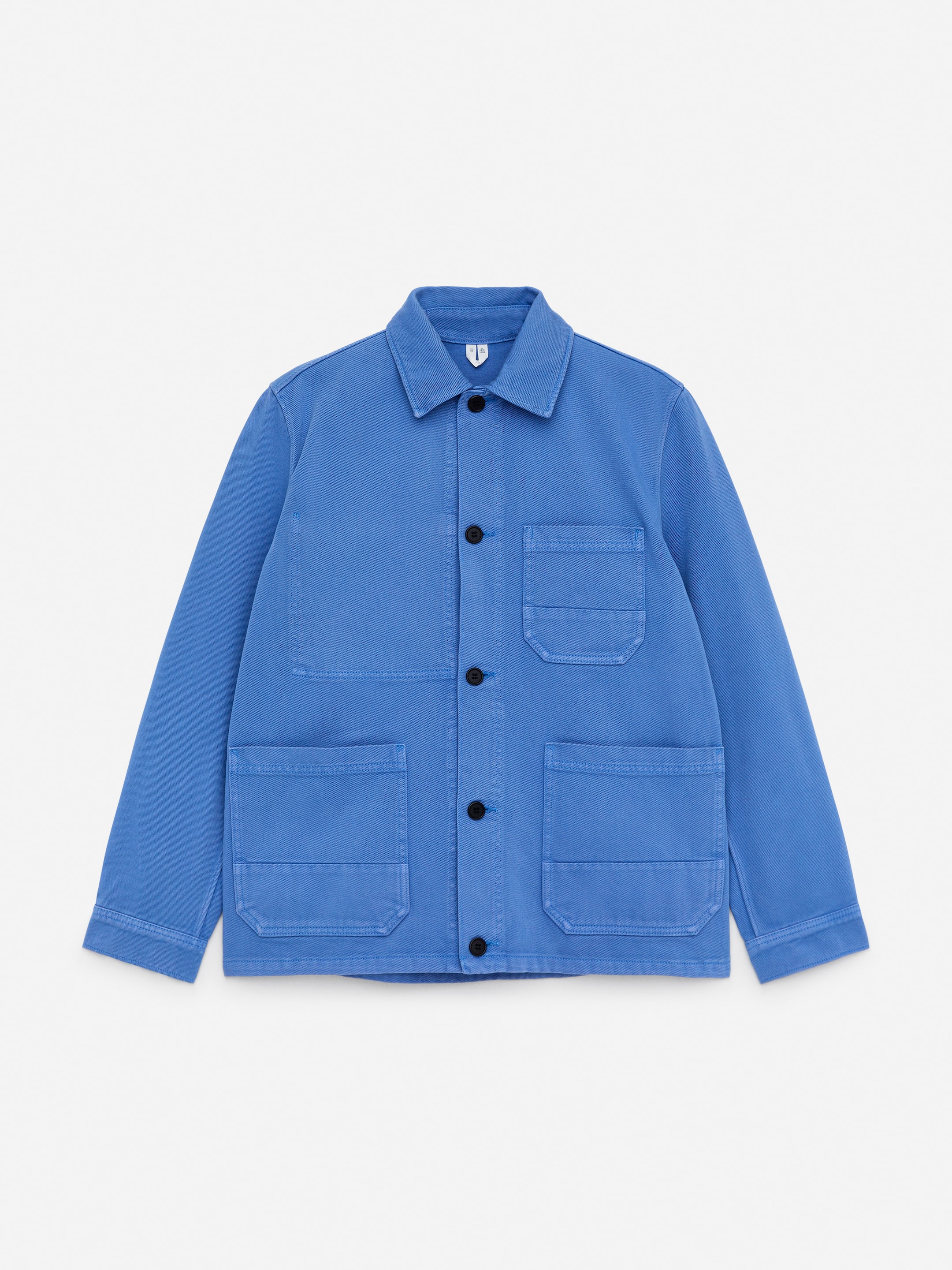Vis større bilde: Overfarget twill overskjorte - Blå - HERRE | H&M NO 1