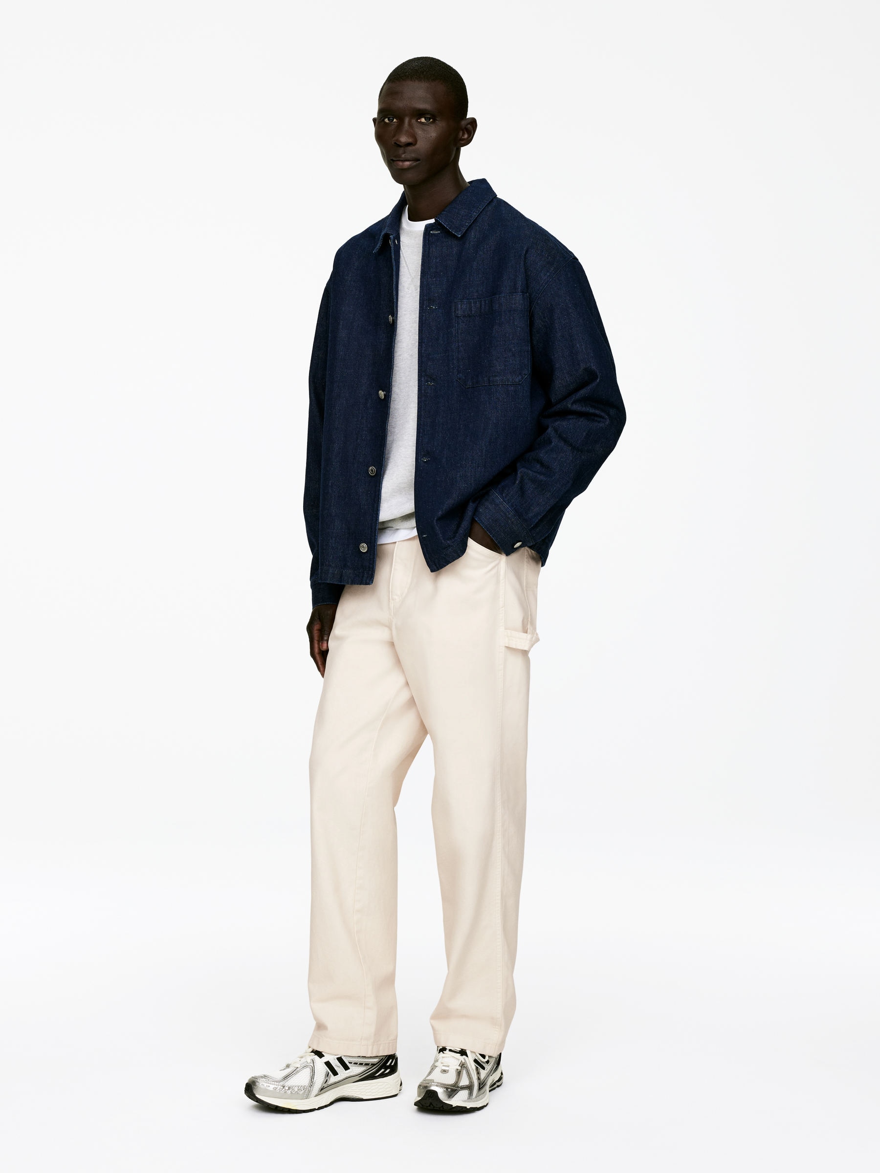 Loose-Fit Workwear Trousers - Off White - Loose fit - Men - StillMedia/Lookbook - 6