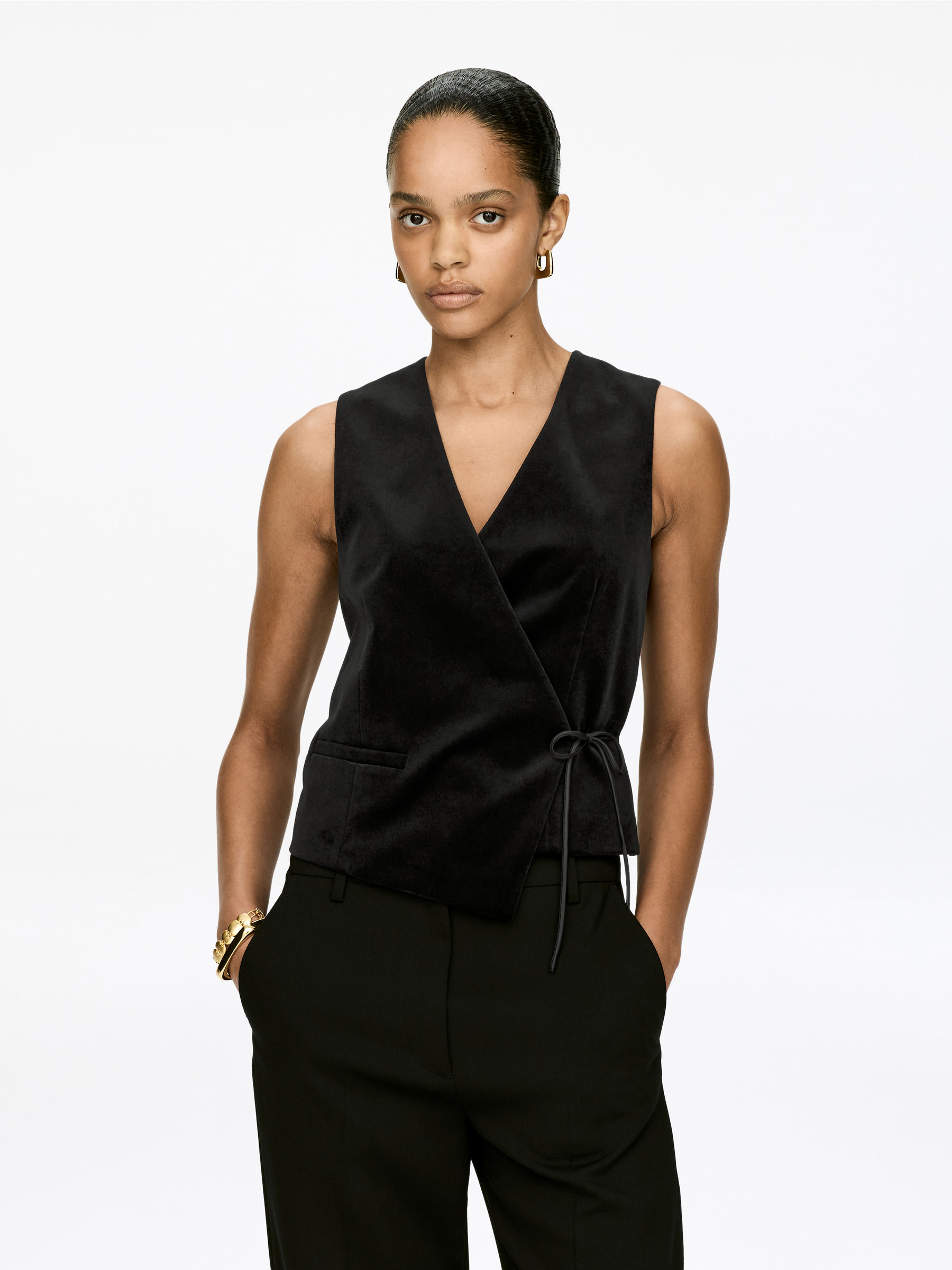 Velvet Vest-#272627-16970