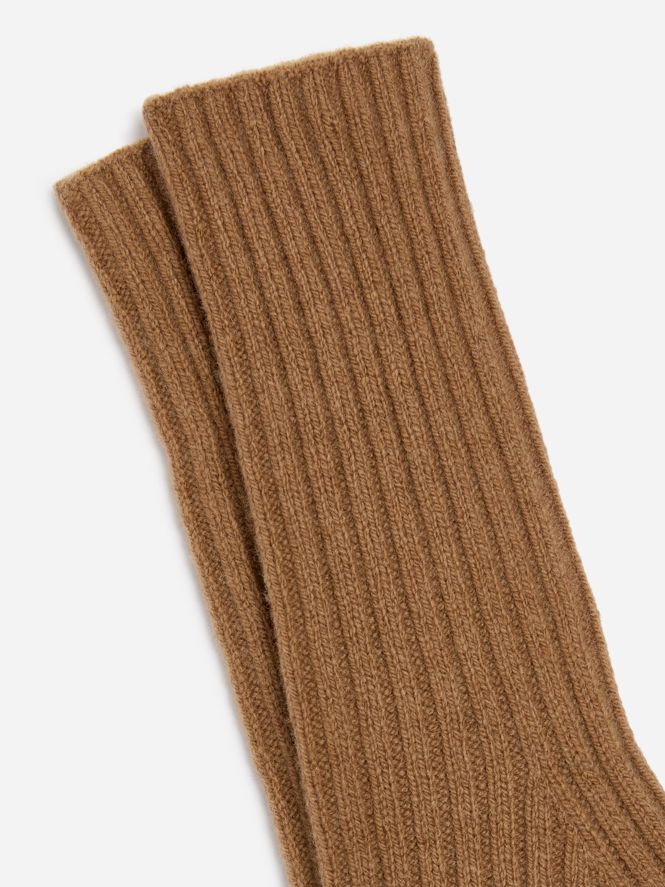 Long Wool Gloves - Brown - women - StillMedia/DescriptiveDetail - 1