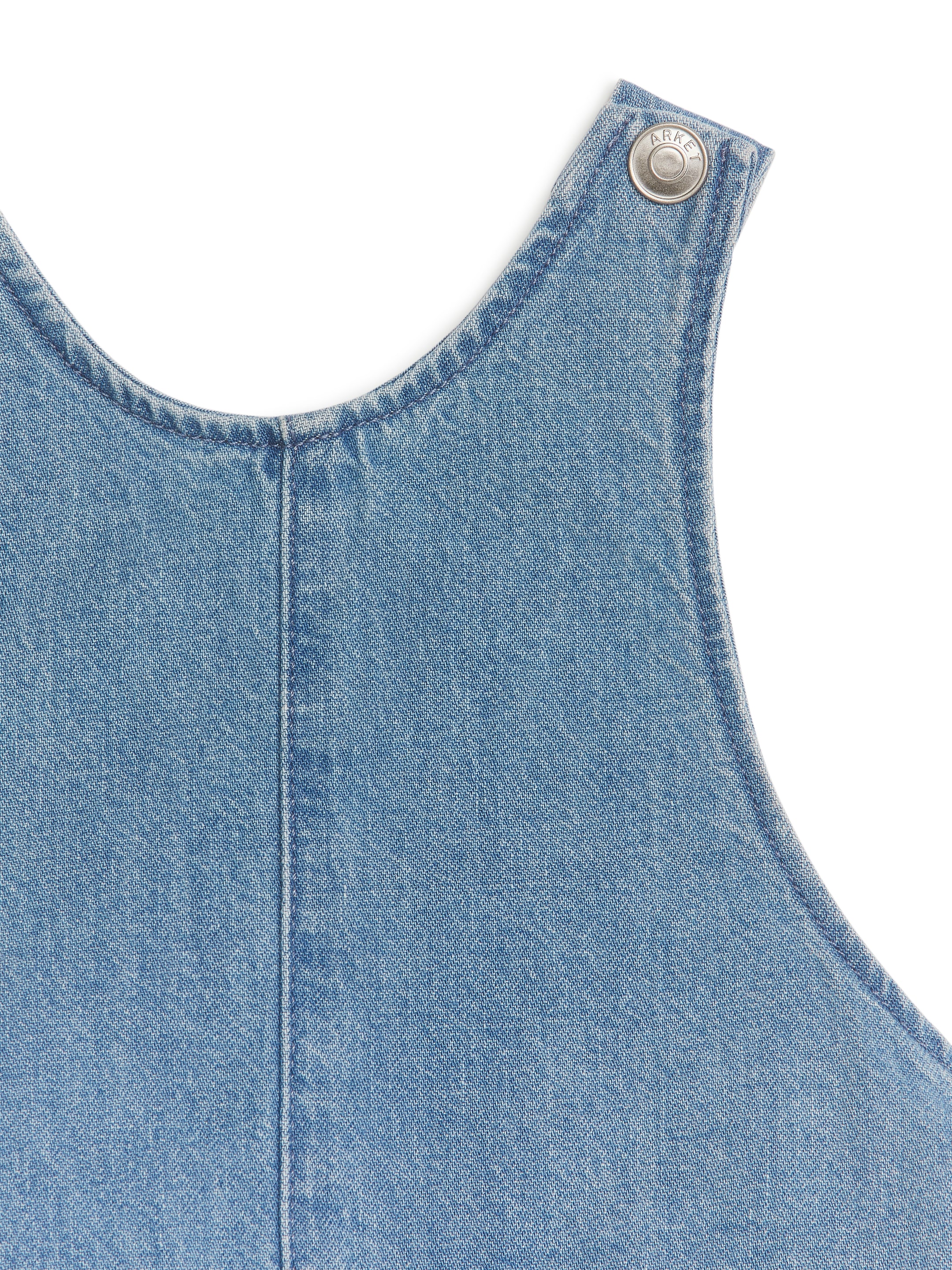 Latzkleid aus Denim - Blau - Regular Fit - Kinder - StillMedia/DescriptiveDetail - 1