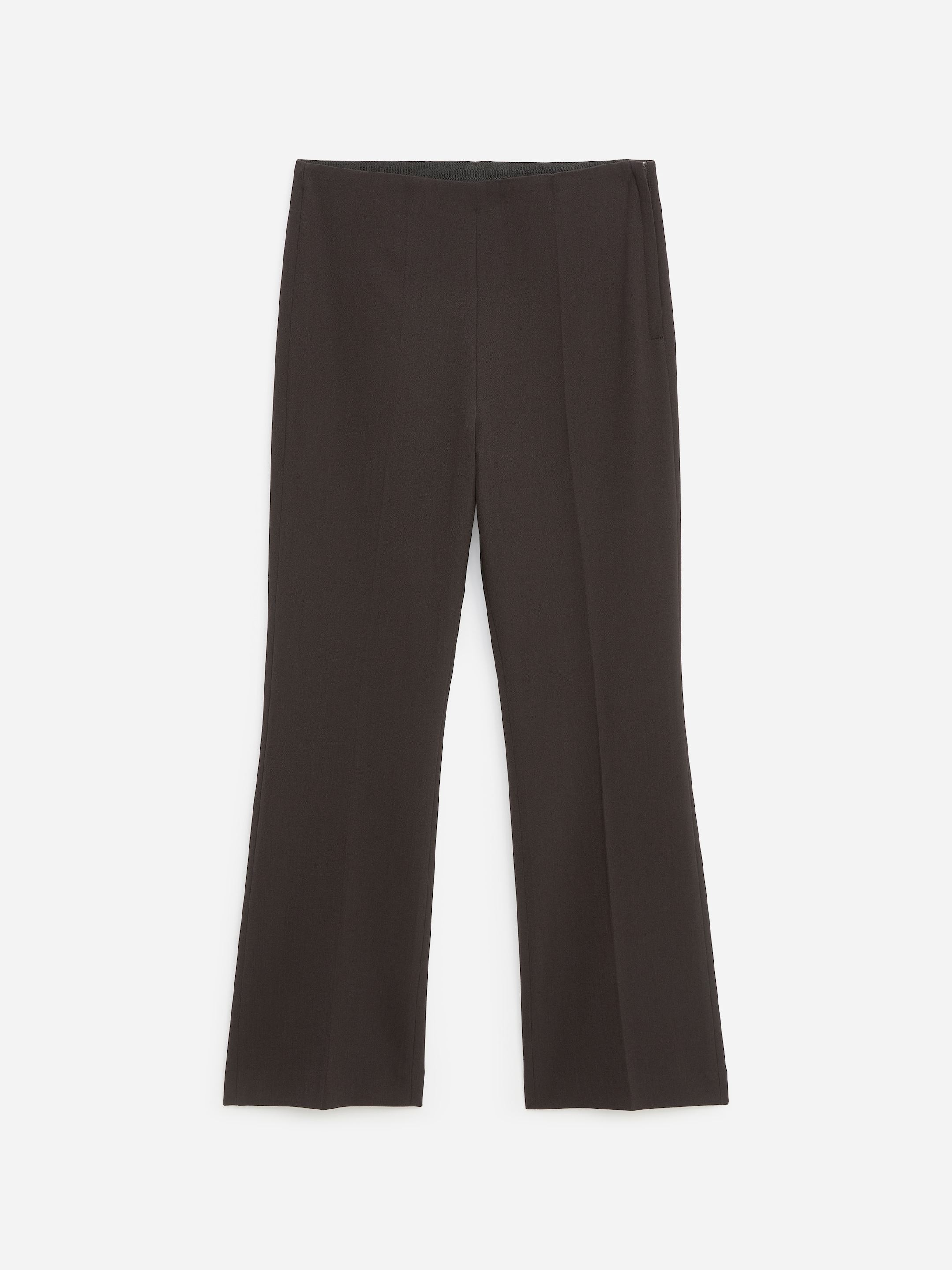 Cropped-Hose mit geradem Bein - Braun - Slim Fit - women - StillMedia/DescriptiveStillLife - 1