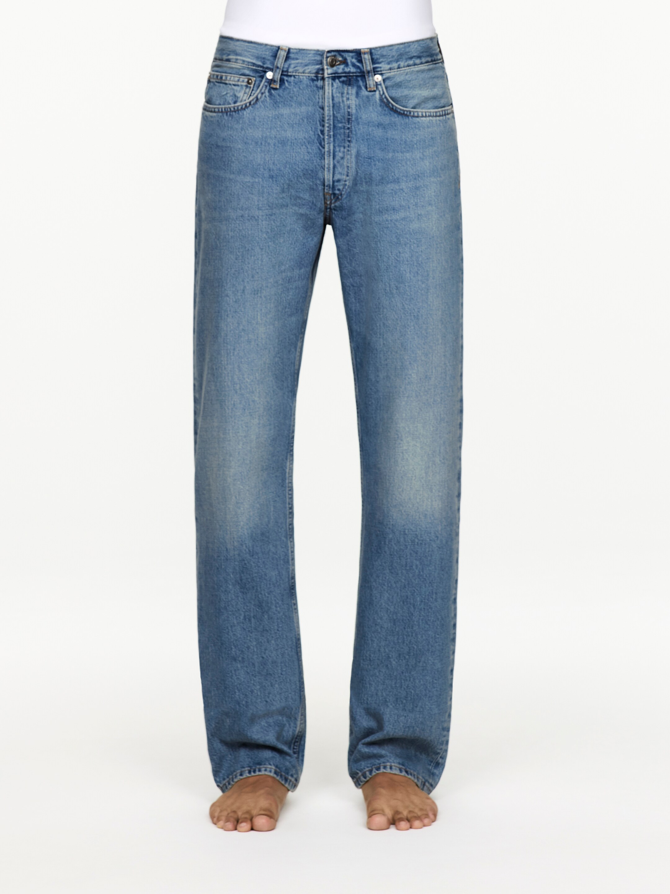 Größeres Bild anzeigen: CLIFF Regular Straight Jeans - Mittelblau - Men | H&M AT 2