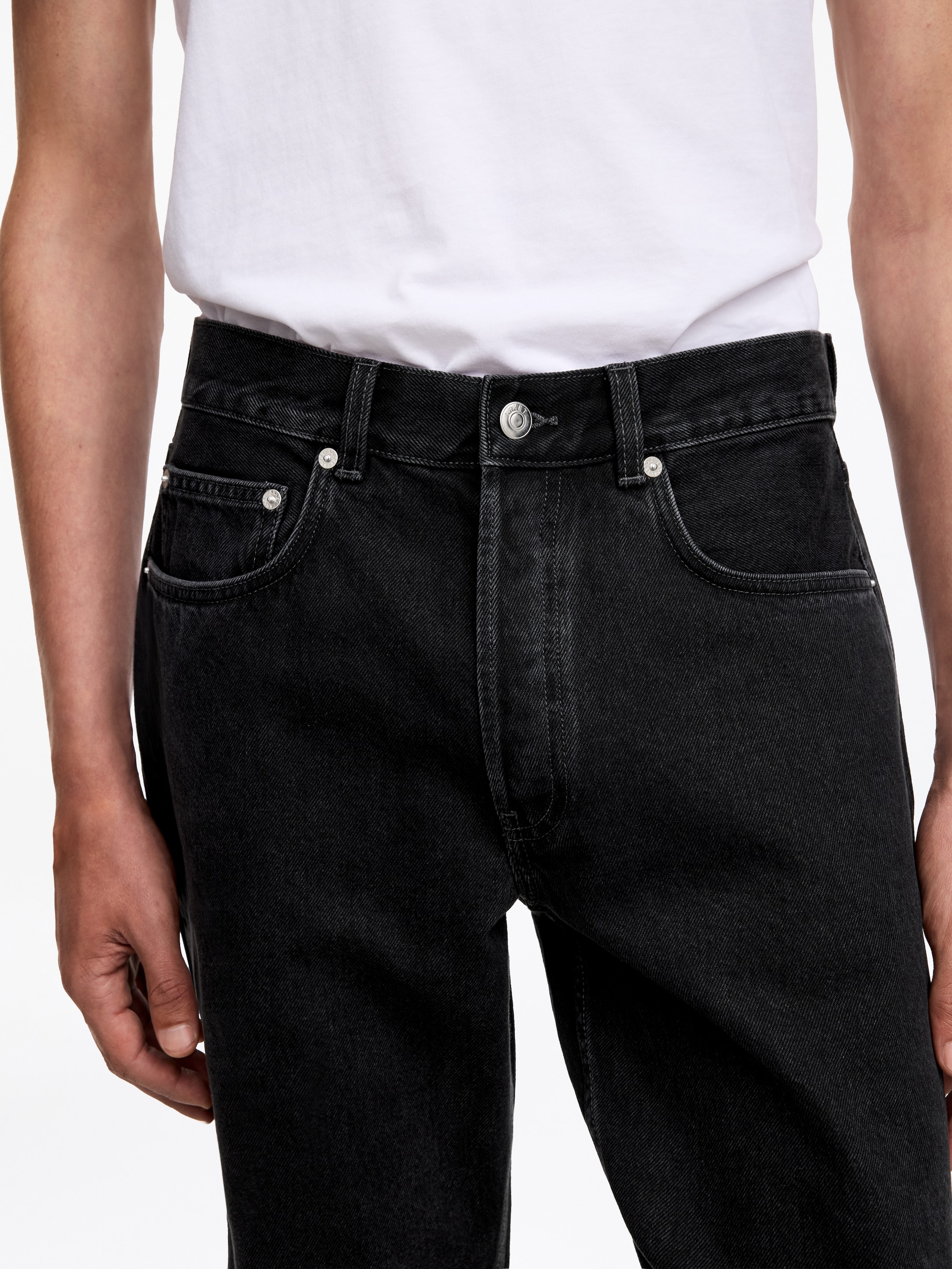 Jean droit ample OCEAN - Noir - Loose fit - Homme - StillMedia/Lookbook - 21
