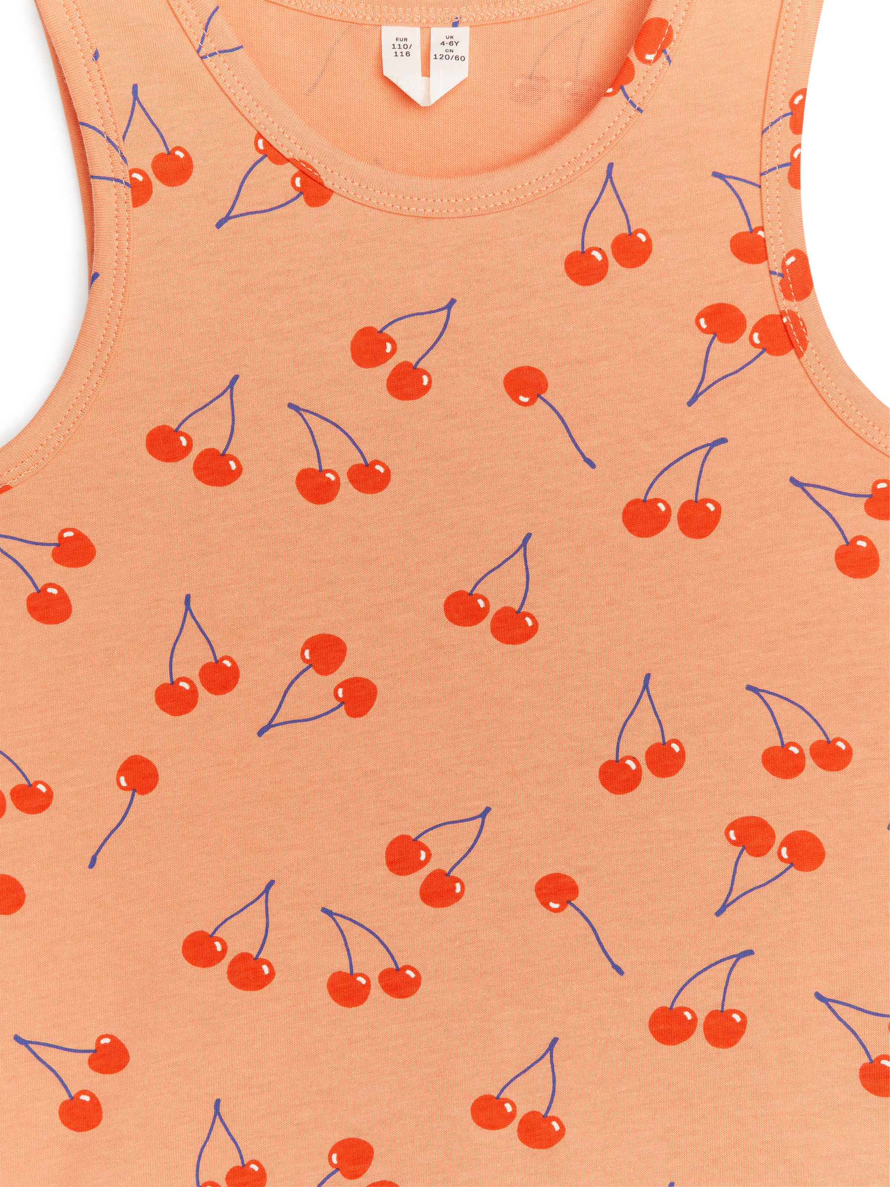 Tanktop mit Print - Orange - Slim Fit - Kinder - StillMedia/DescriptiveDetail - 2