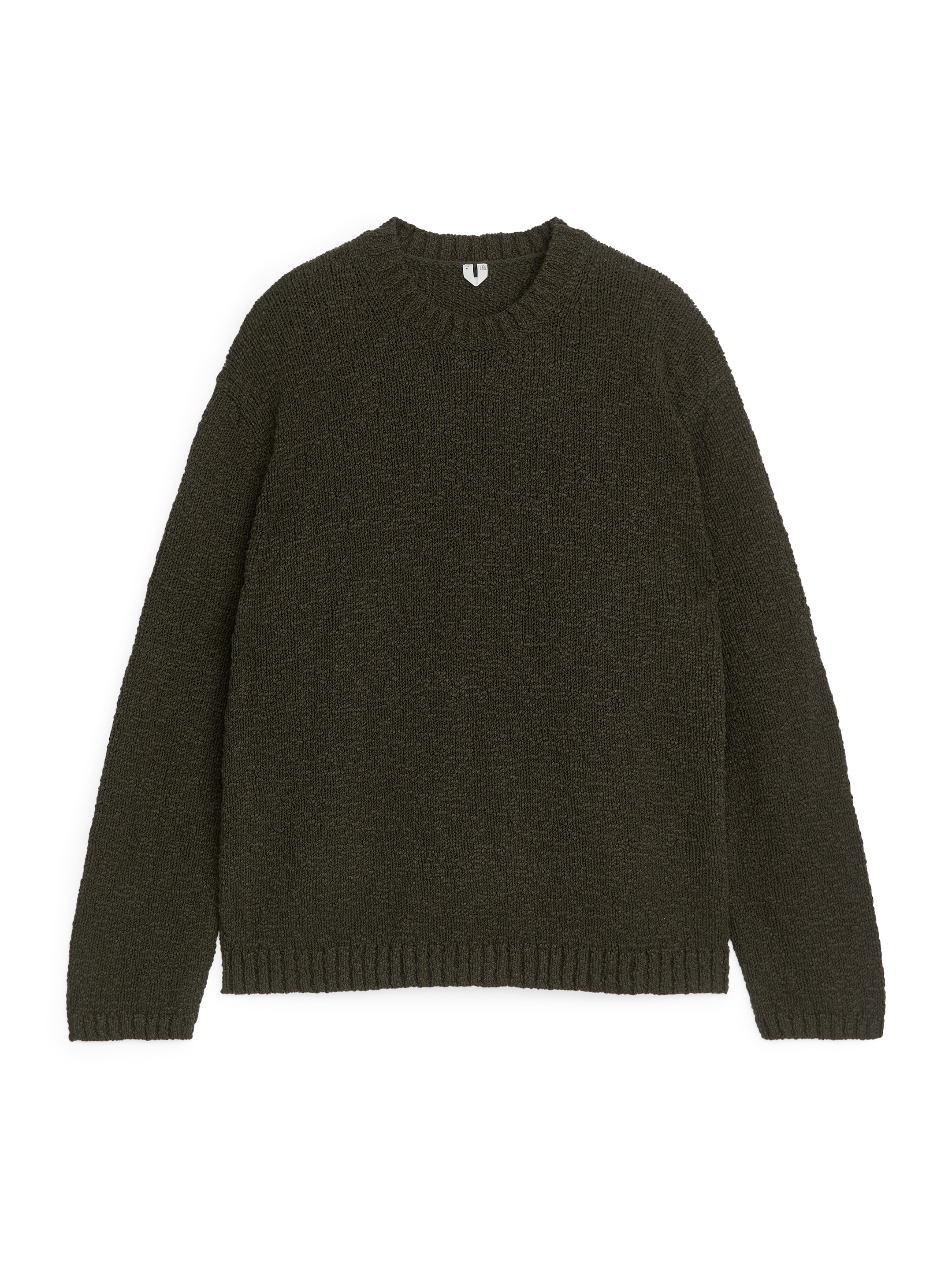 Bändchengarn-Pullover - Dunkelgrün - Regular Fit - Herren - StillMedia/DescriptiveStillLife - 2