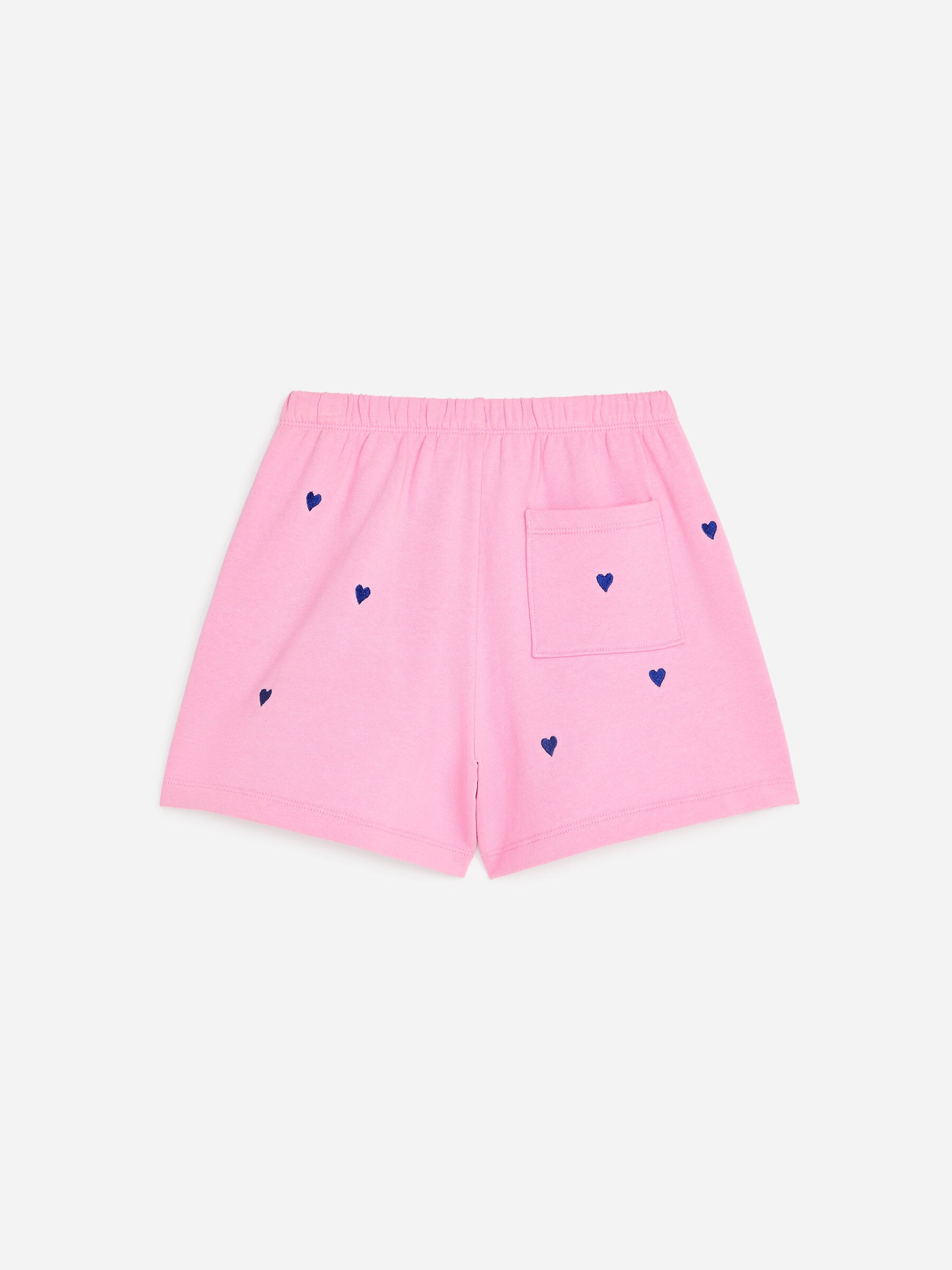 Embroidered Cotton Shorts - Pink - Relaxed fit - Children - StillMedia/DescriptiveStillLife - 2