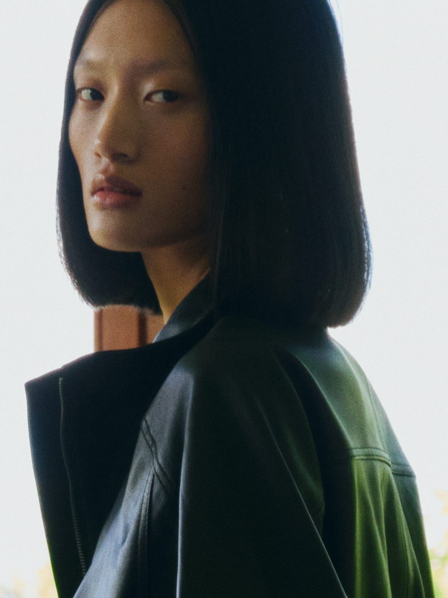 Leather Jacket - Black - Oversized - Women - StillMedia/Environmental - 1