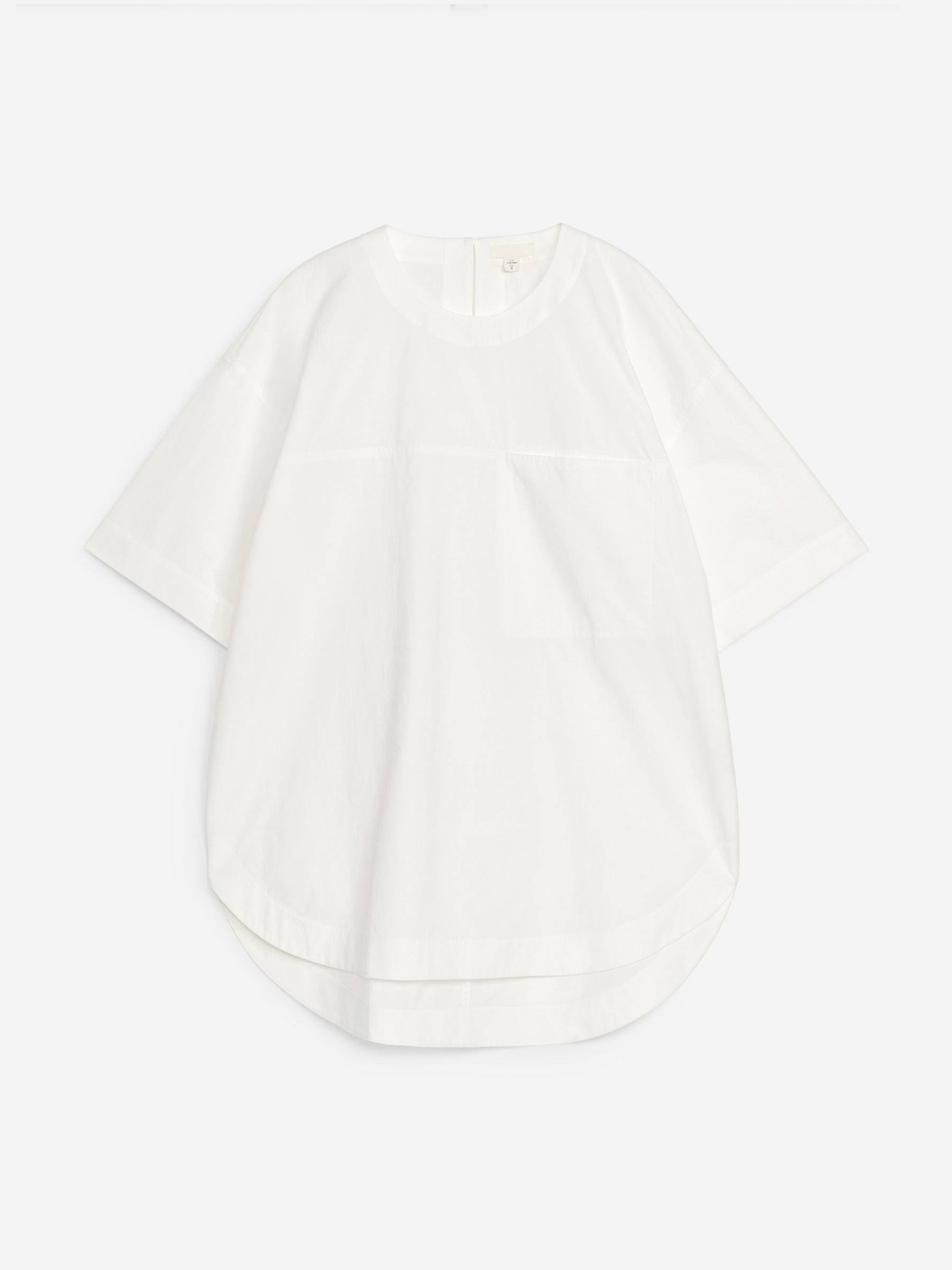T-shirt oversize-Blanc-7233