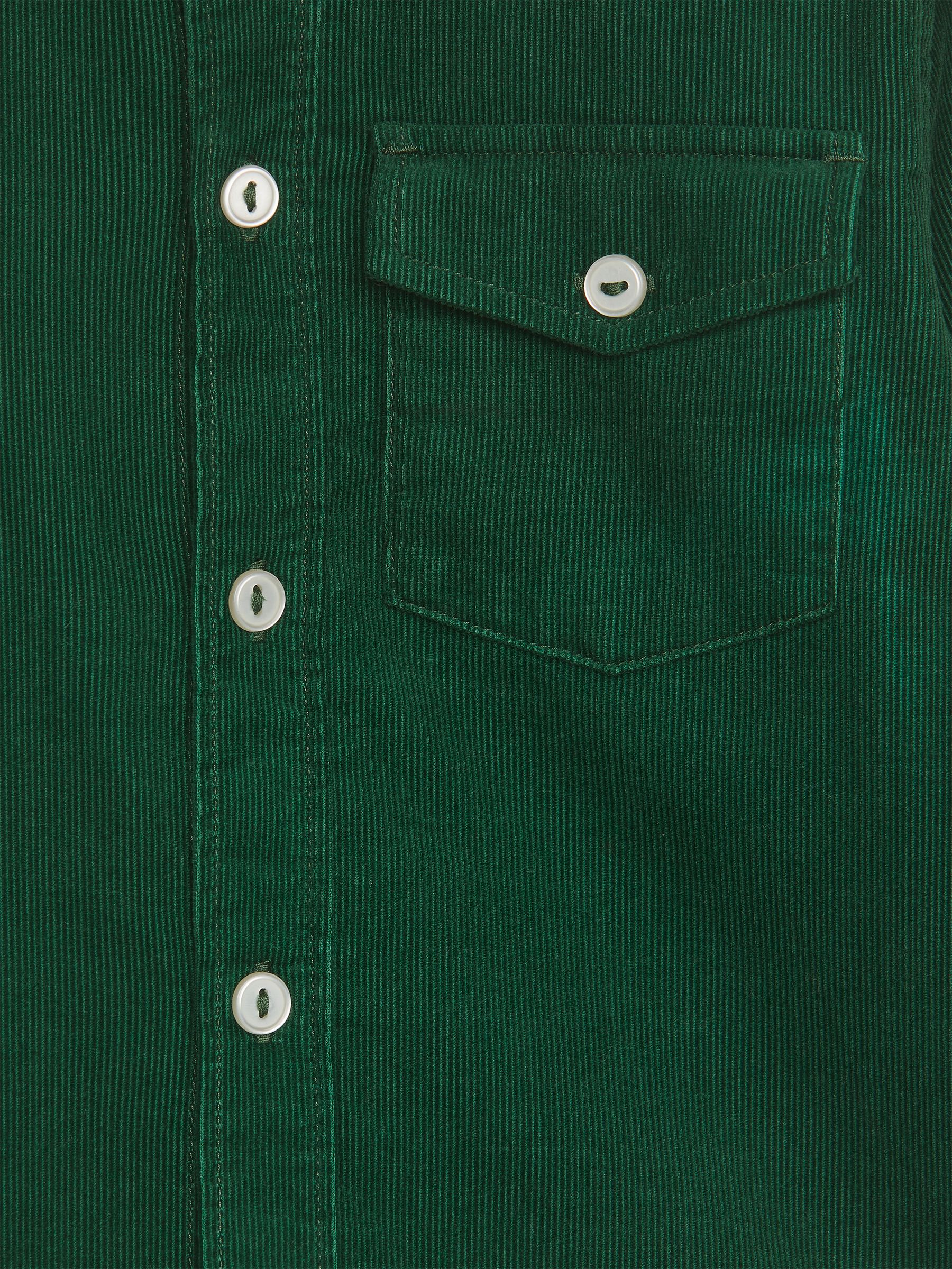 Corduroy Shirt - Dark Green - Children - StillMedia/DescriptiveDetail - 2