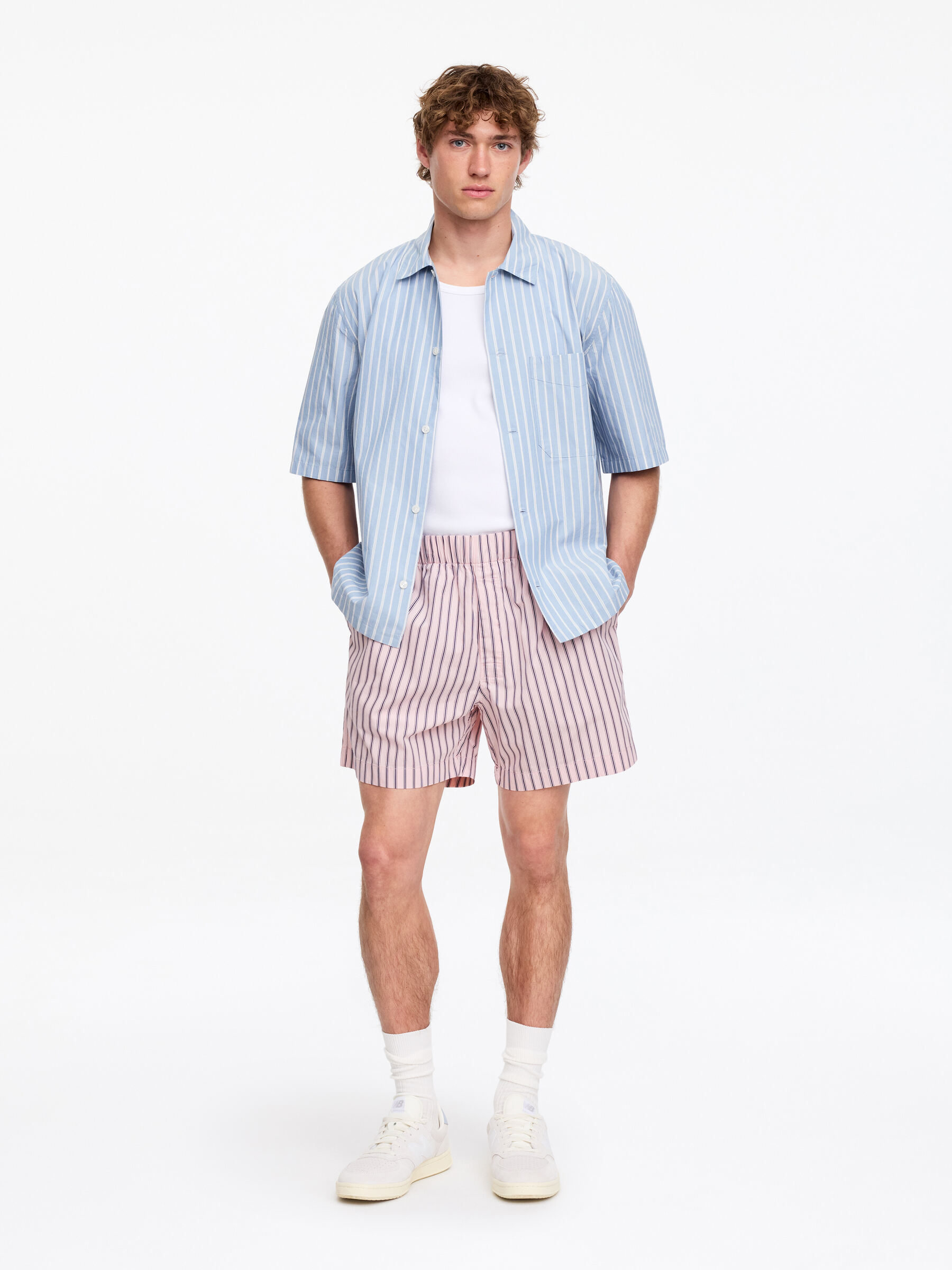 Pyjama Shorts-#f4d5d8-19093