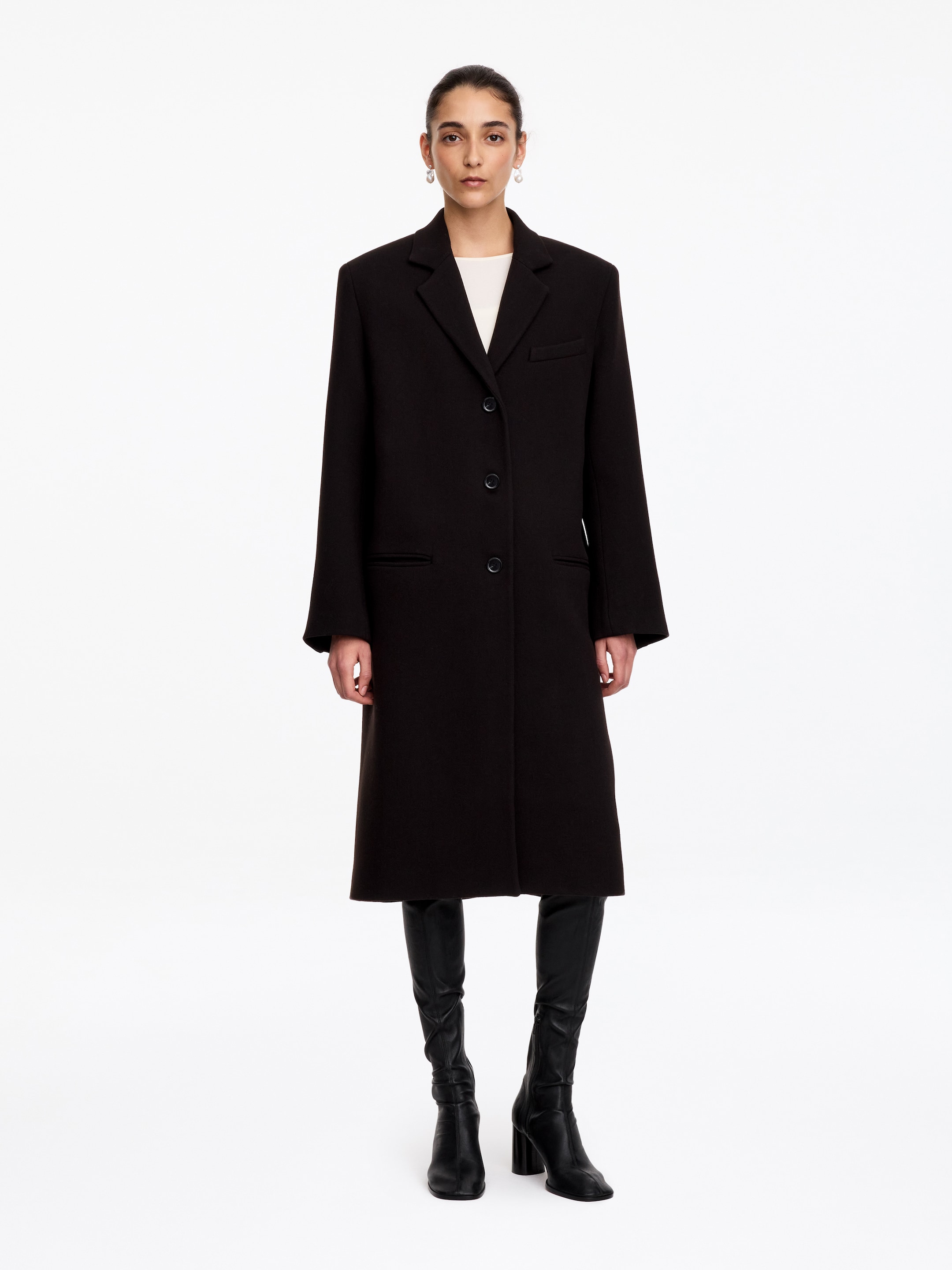 Stretch Leather Over-the-Knee Boots - Black - women - StillMedia/Lookbook - 6