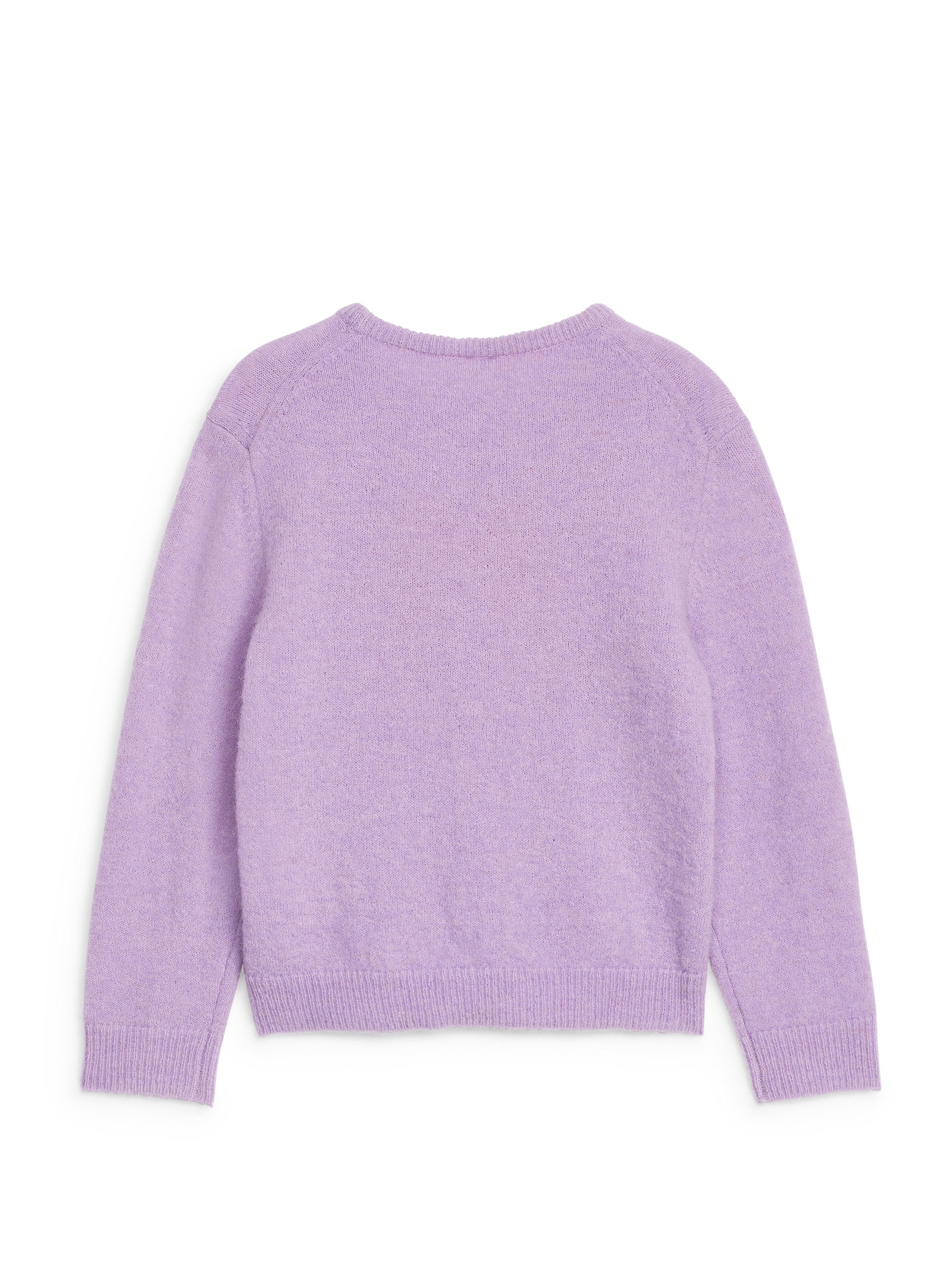 Intarsia Knitted Jumper - Lilac - Regular fit - Children - StillMedia/DescriptiveStillLife - 2