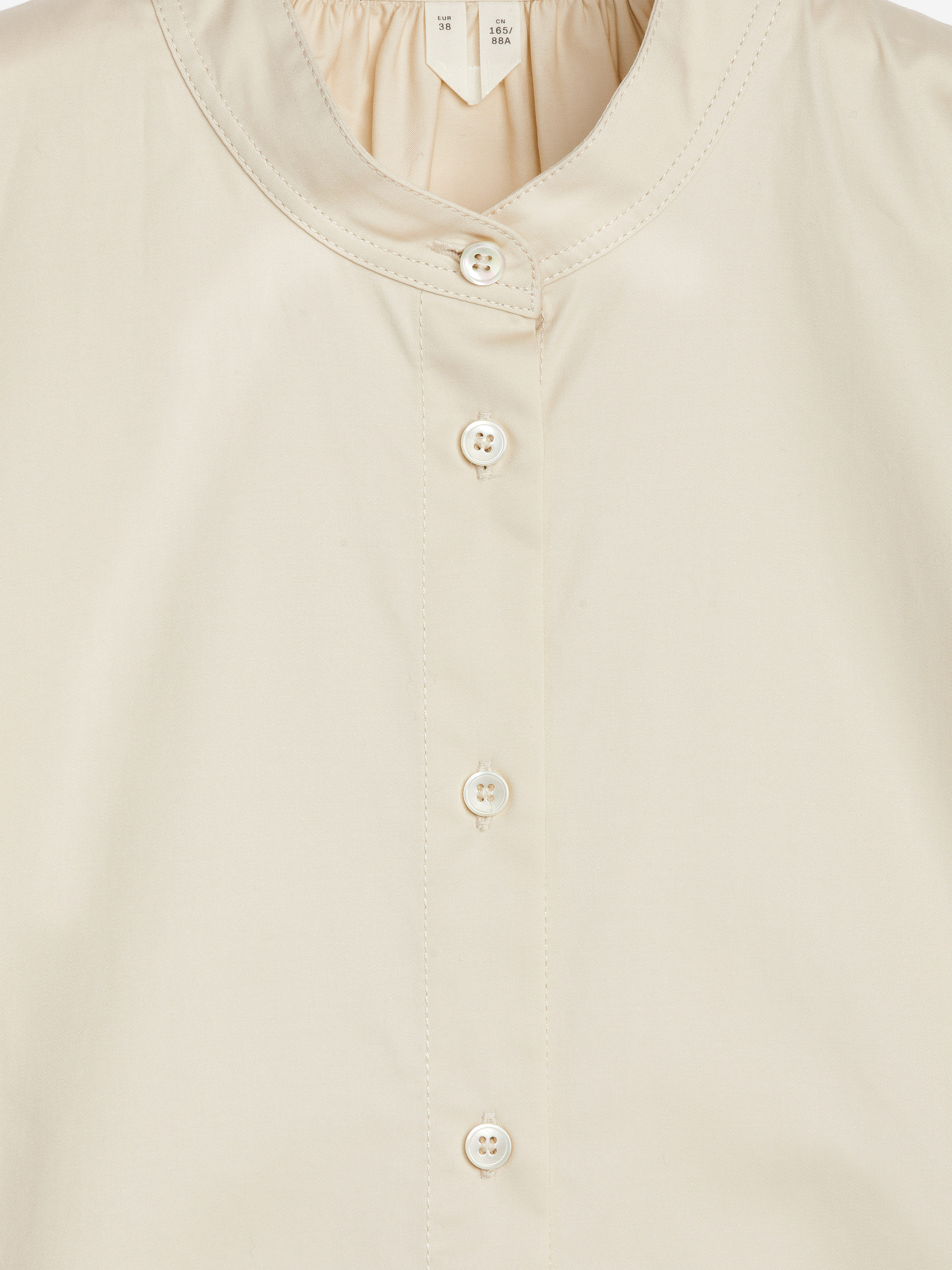 Tie-Waist Blouse - Off White - Regular fit - Women - StillMedia/DescriptiveDetail - 2