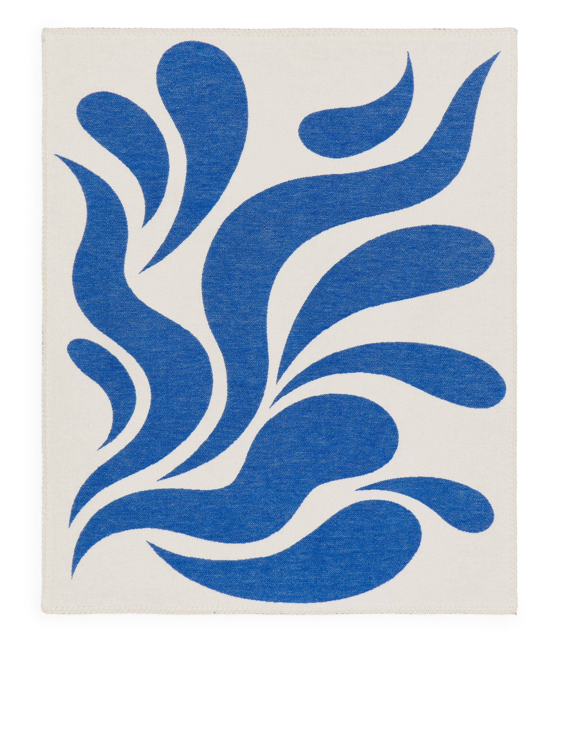 ARKET Klippan Blanket 青 Klippan Wool Blanket – Blue/White – Homeware – ARKET NL