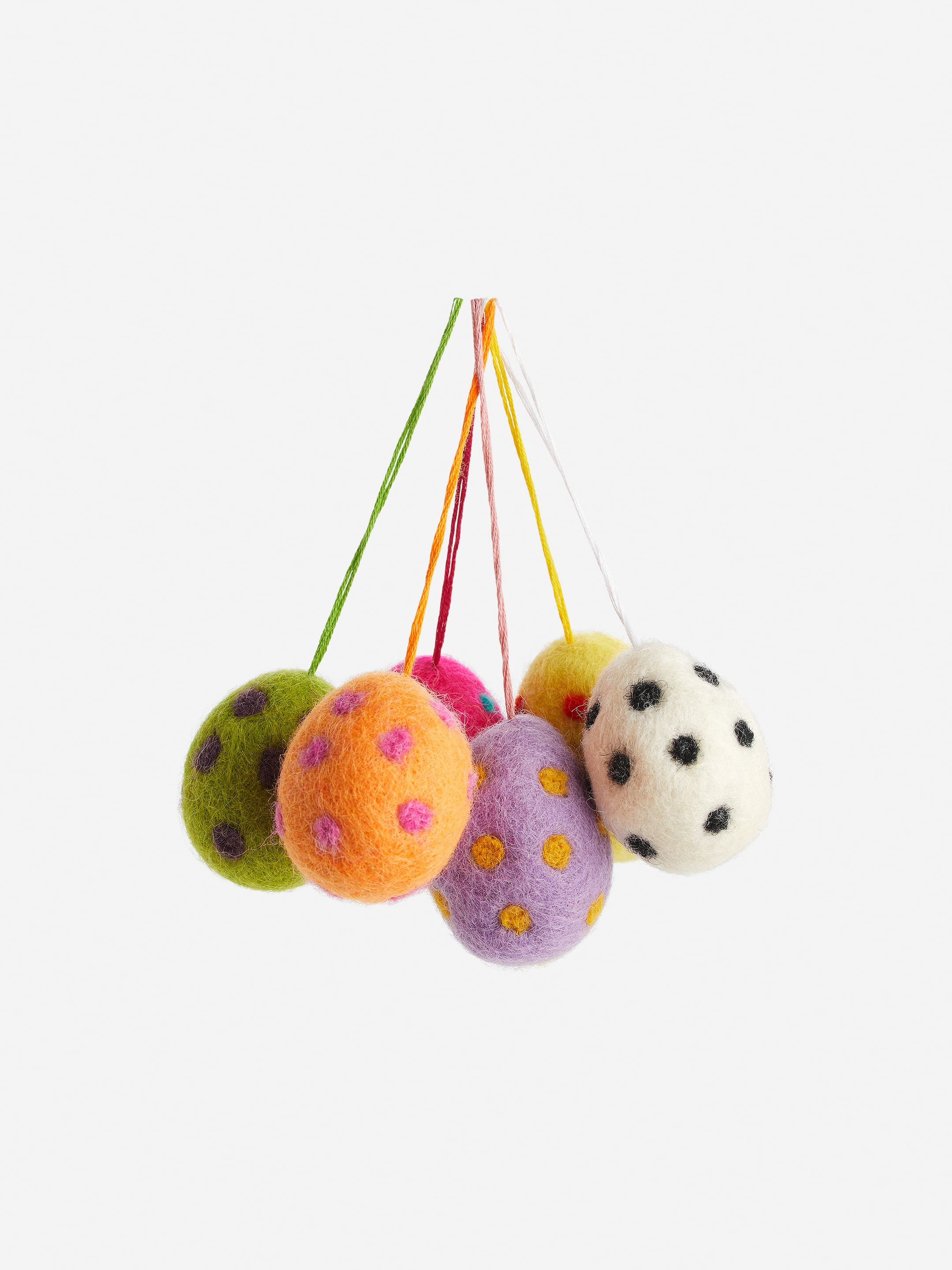 A World of Craft Filtade äggdekorationer, 6-pack - Blandade färger - Homeware - StillMedia/DescriptiveStillLife - 2